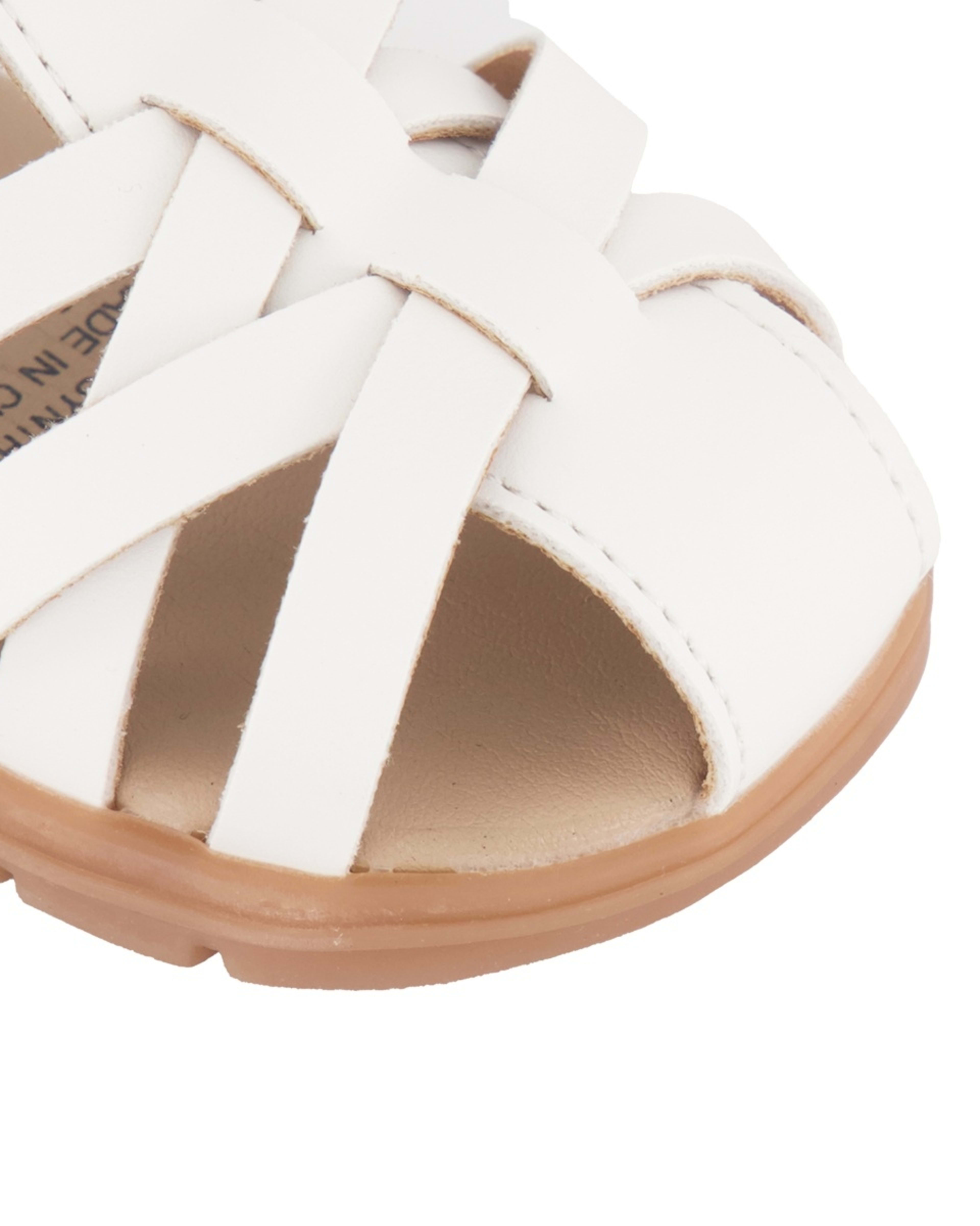 4 Baby Sandals WHITE, 4 of 4
