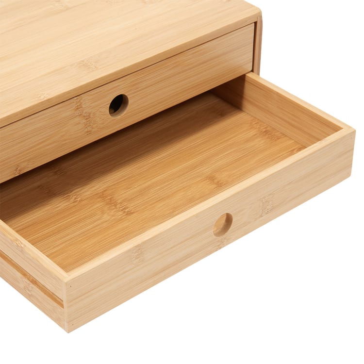 Bamboo Desk Top Drawers Kmart