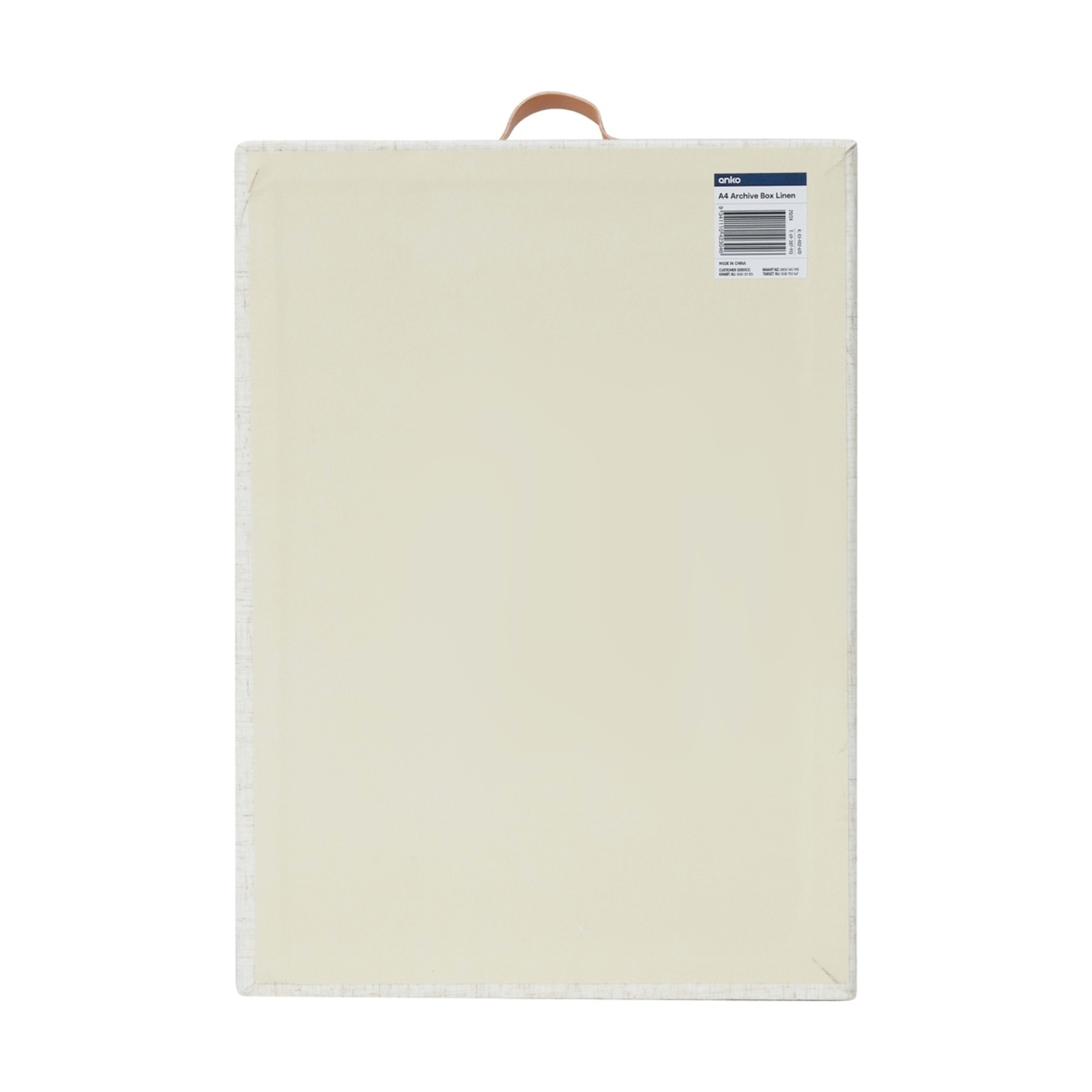 8 A4 Archive Box - Linen, 8 of 8