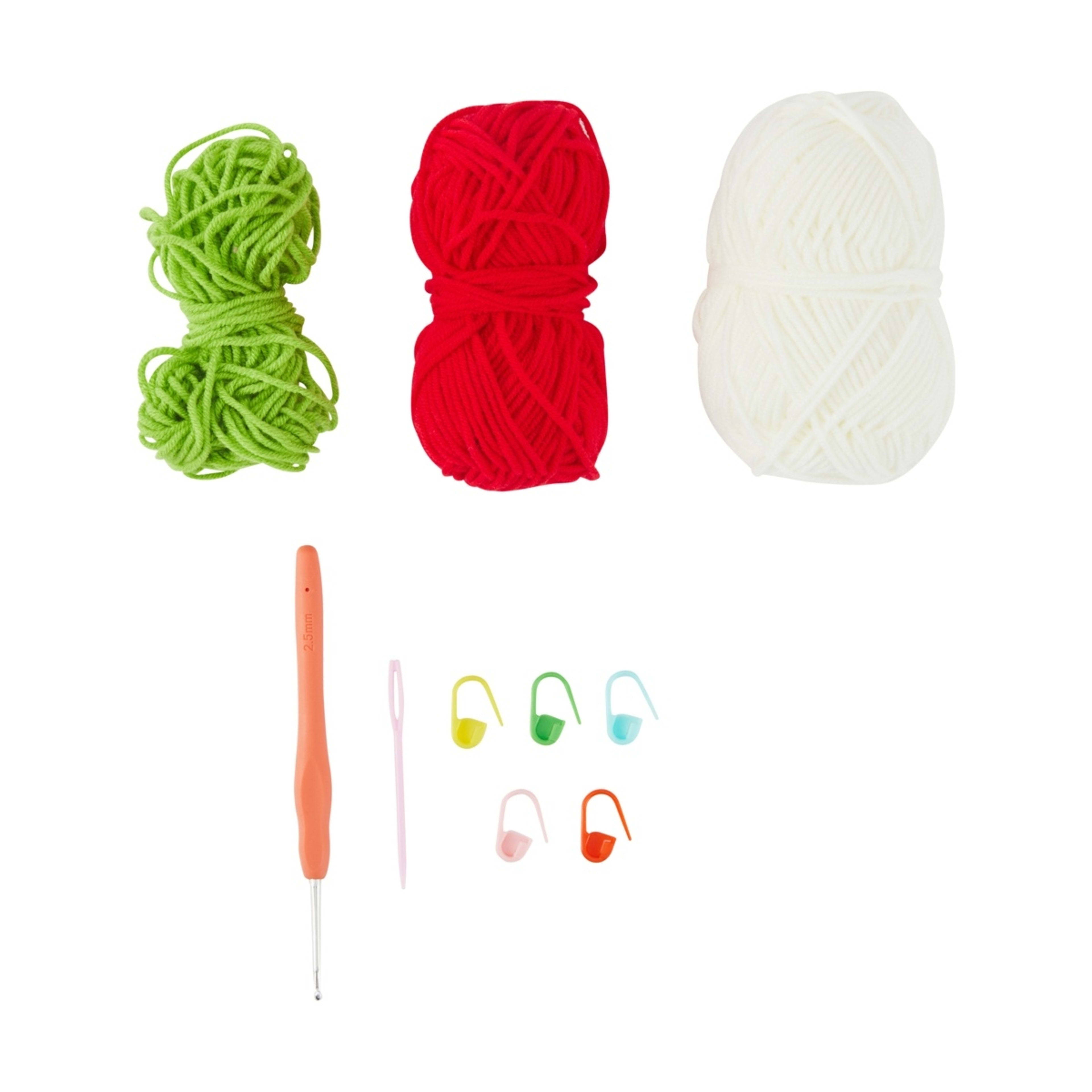 2 Crochet Pet Bandana Kit, 2 of 3