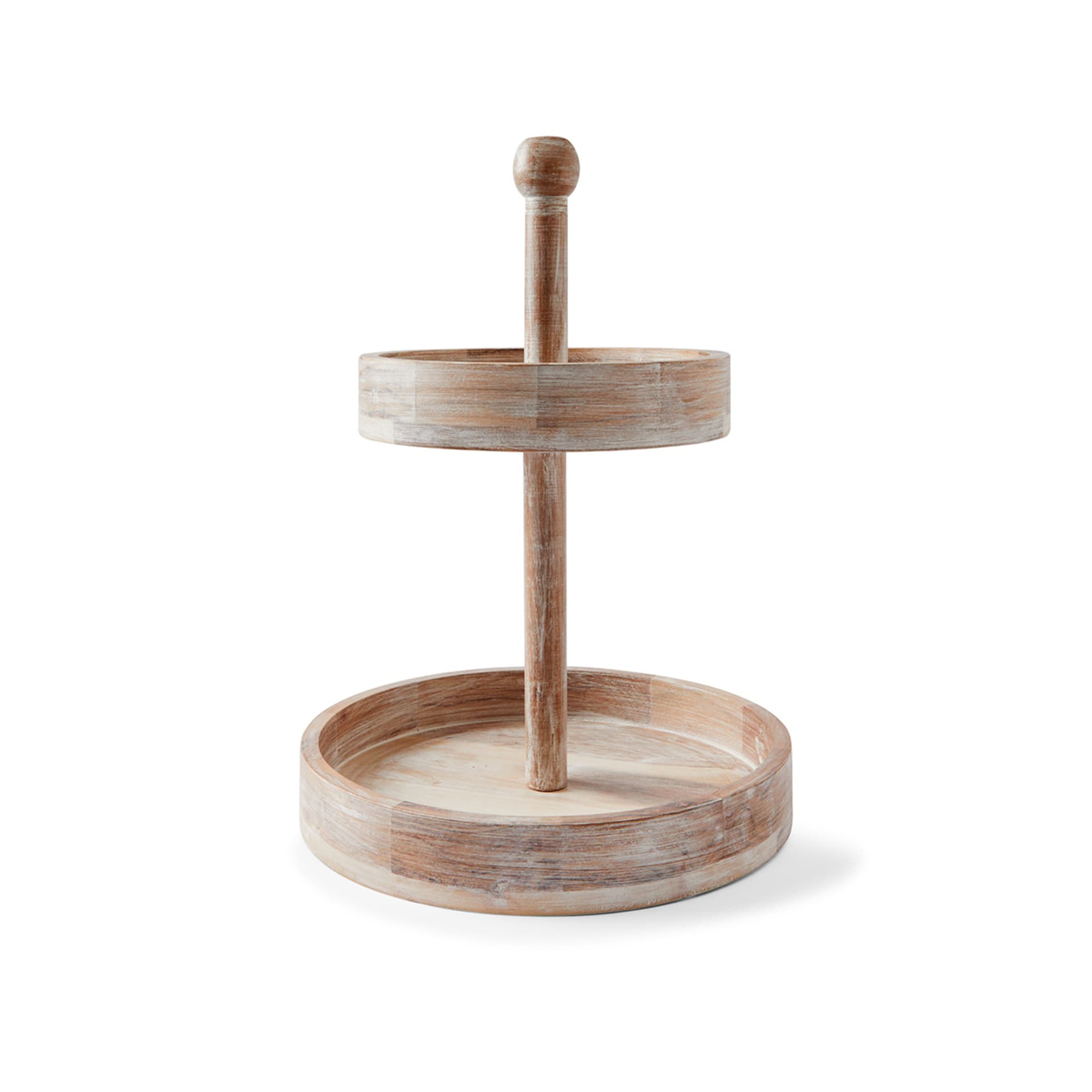 2 Tier Rimmed Pillar Serving Stand Kmart