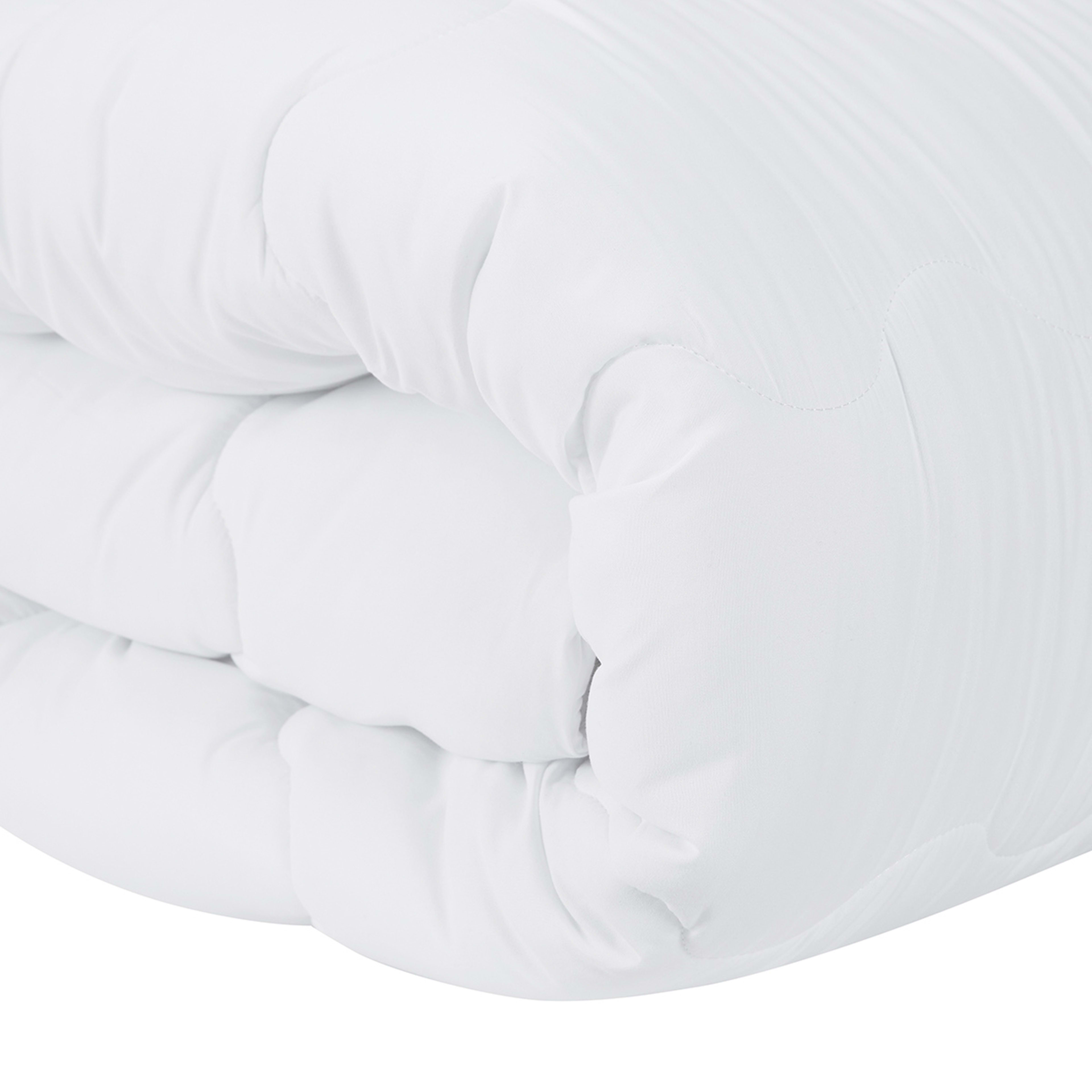 Strapped Airflow Mattress Topper King Bed, White Kmart