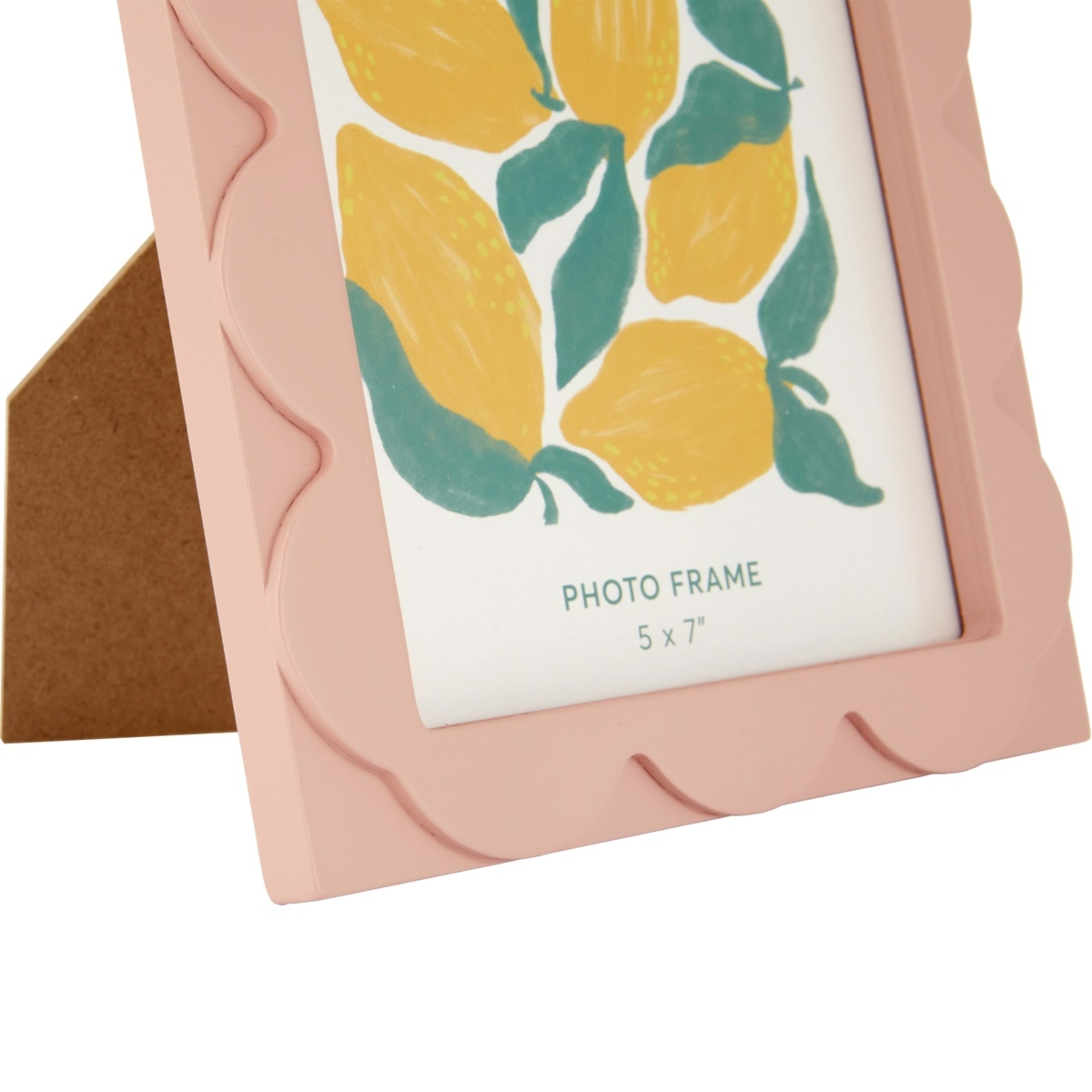 3 5in. x 7in. Scallop Frame - Pink, 3 of 6