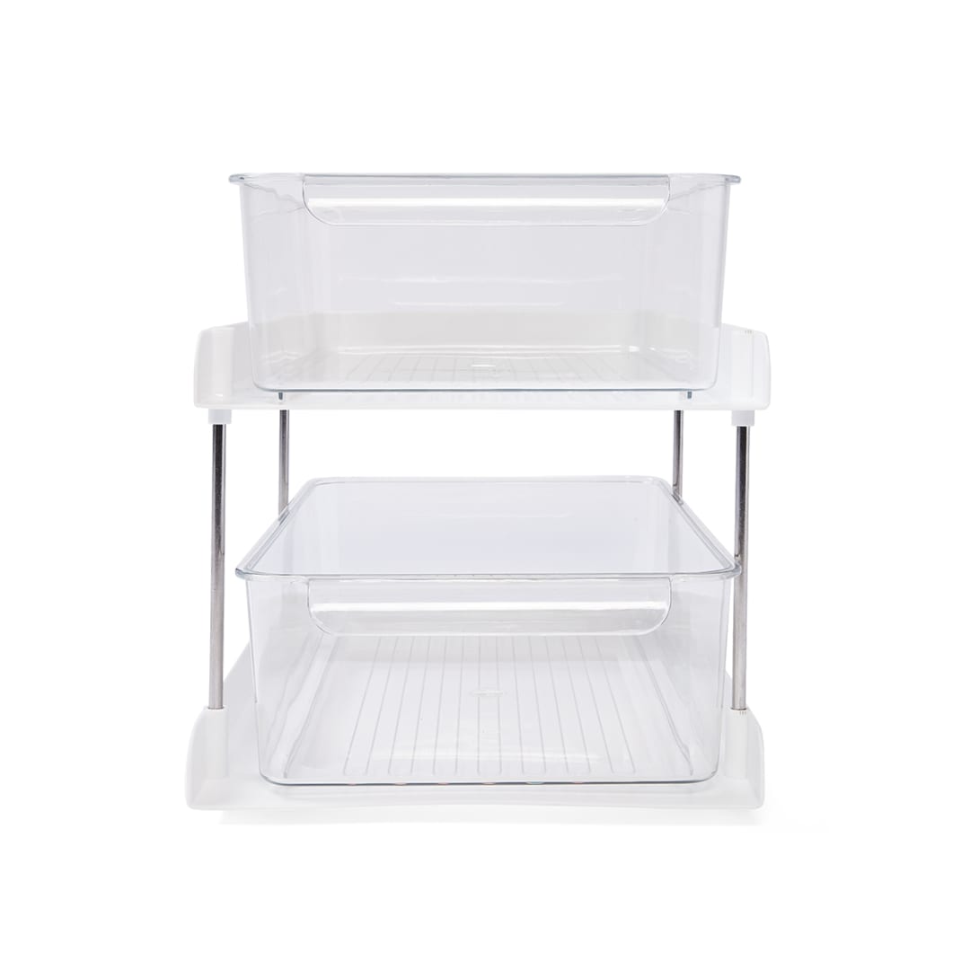 2 Tier Storage Drawers Kmart