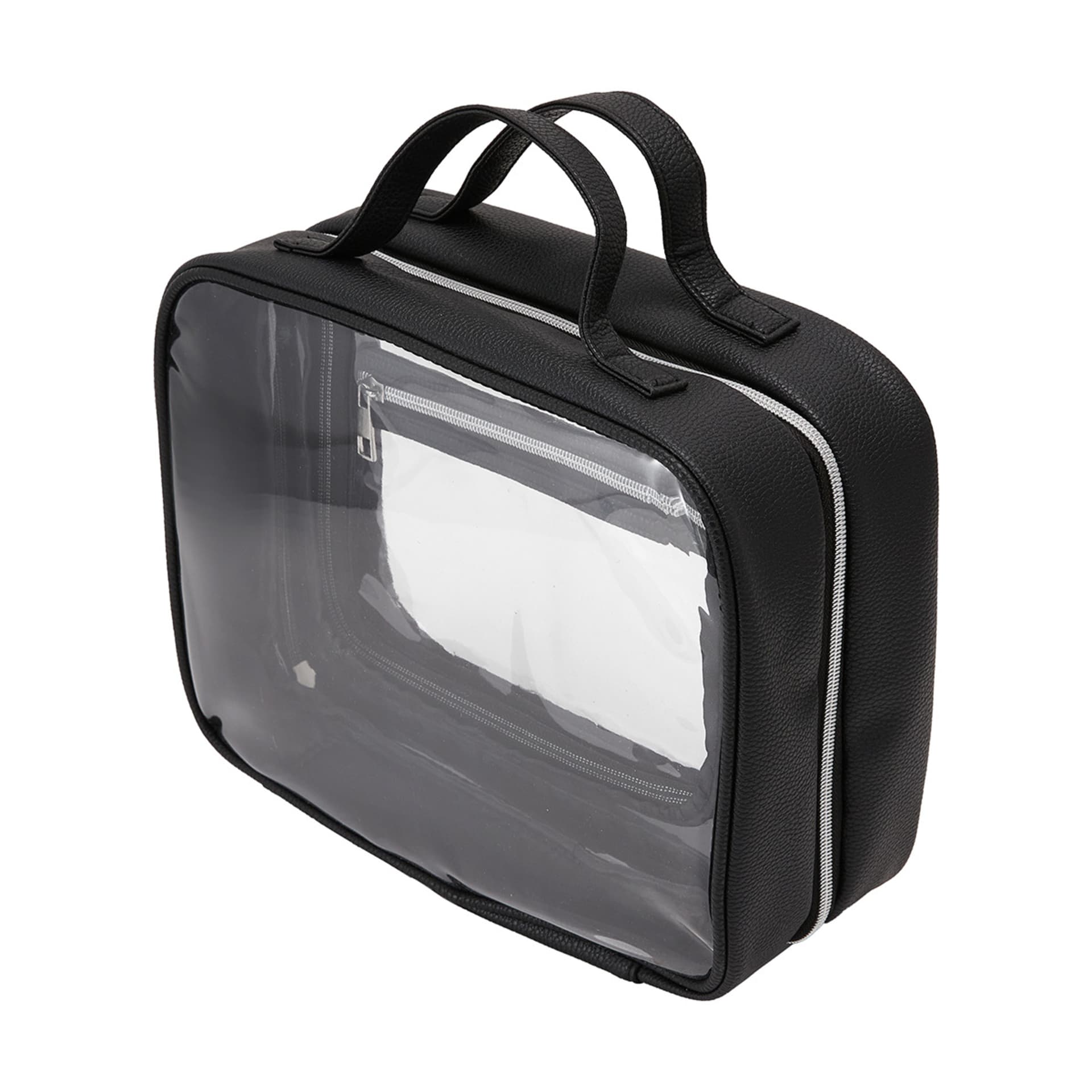 Organiser Clear and Black Kmart