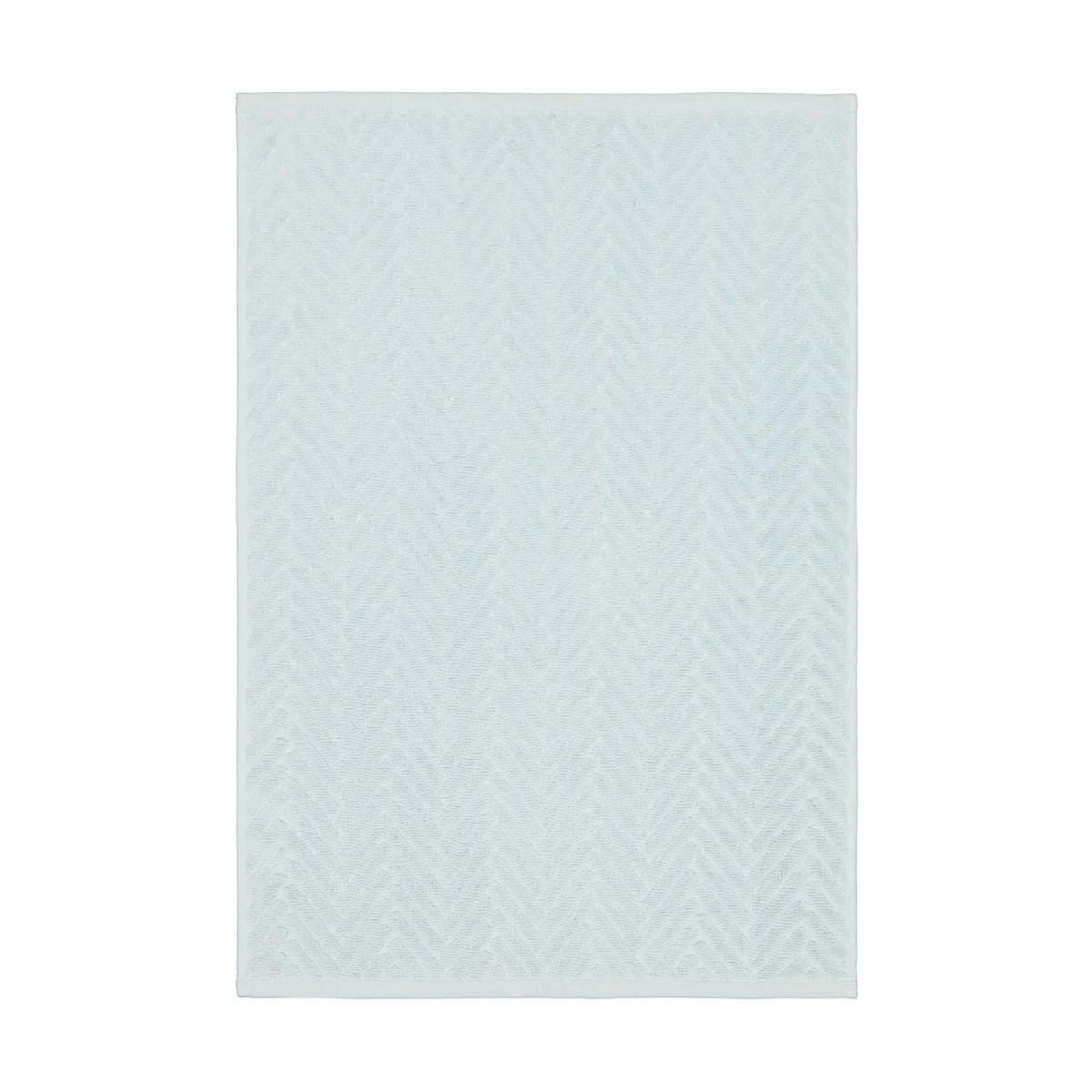 3 Chevron Cotton Hand Towel - Blue, 3 of 6