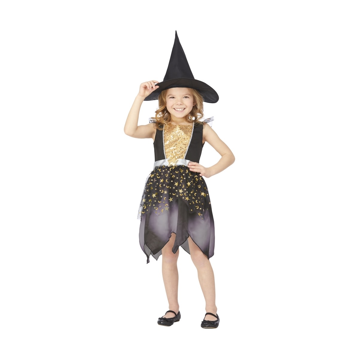 8 Pack Halloween Witch Hat Witch Costume Accessory for Halloween Christmas Party Black 