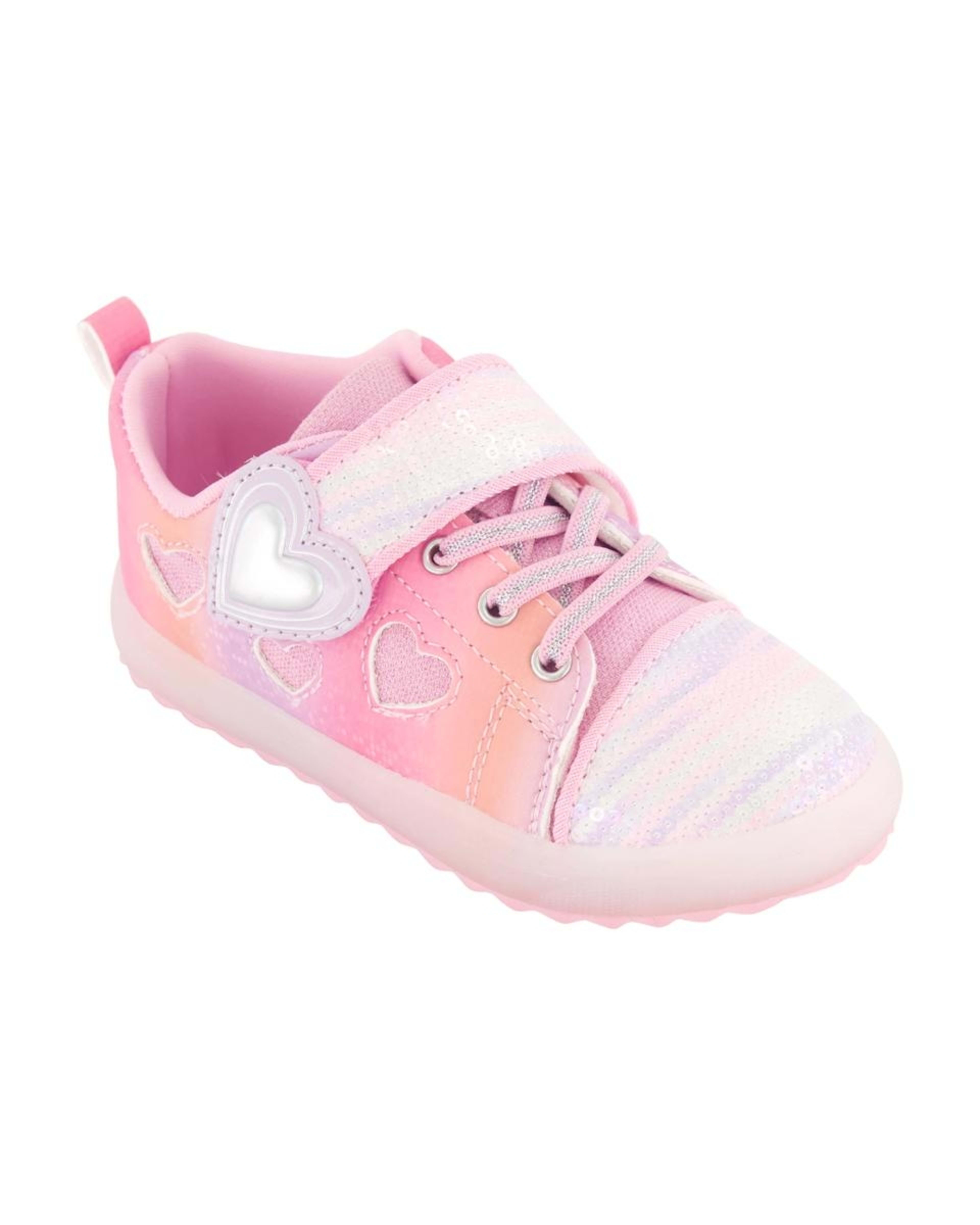 3 Junior Sneakers Pnk Sequin, 3 of 5