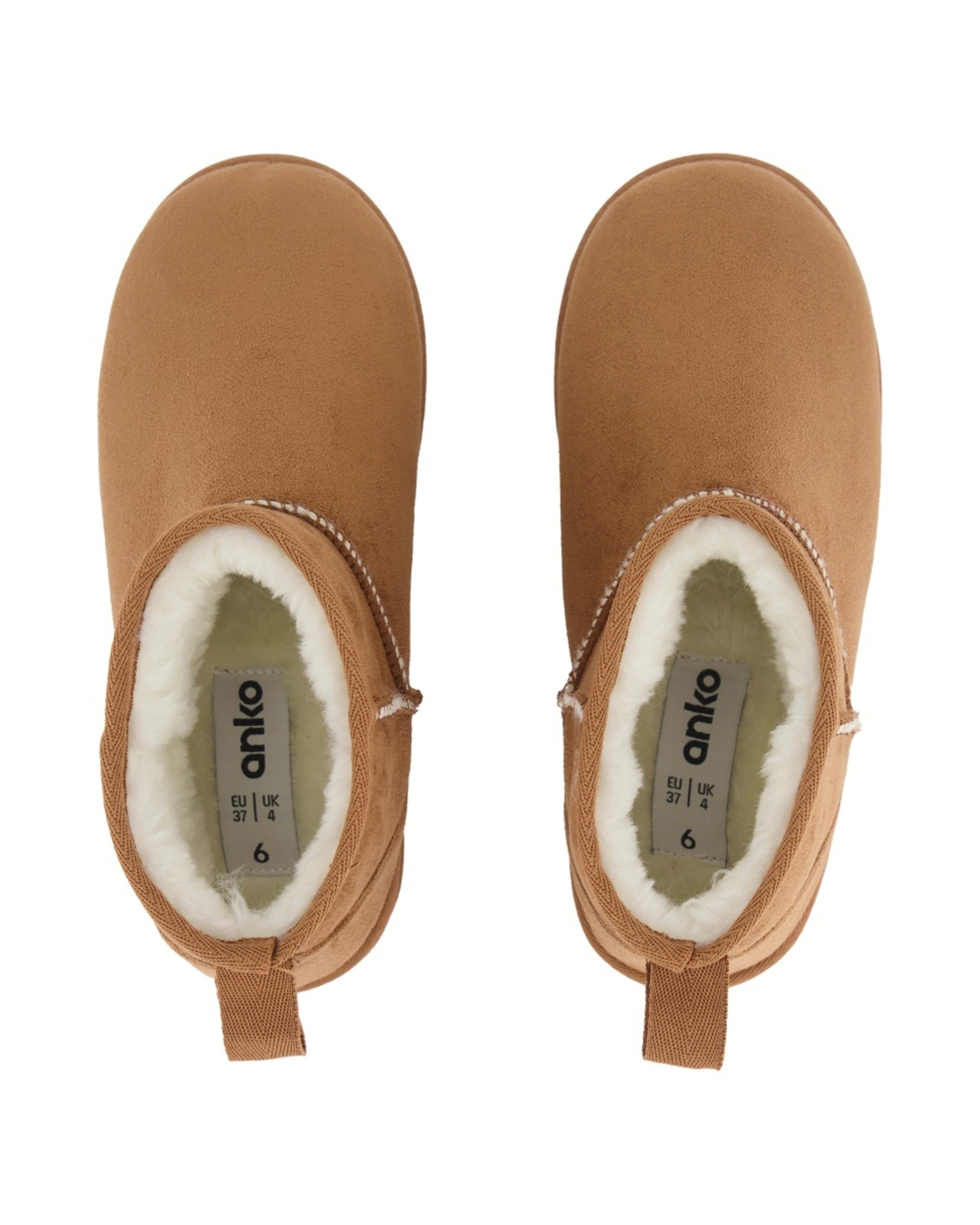 3 Ankle Slipper Boots CHESTNUT TAN, 3 of 5