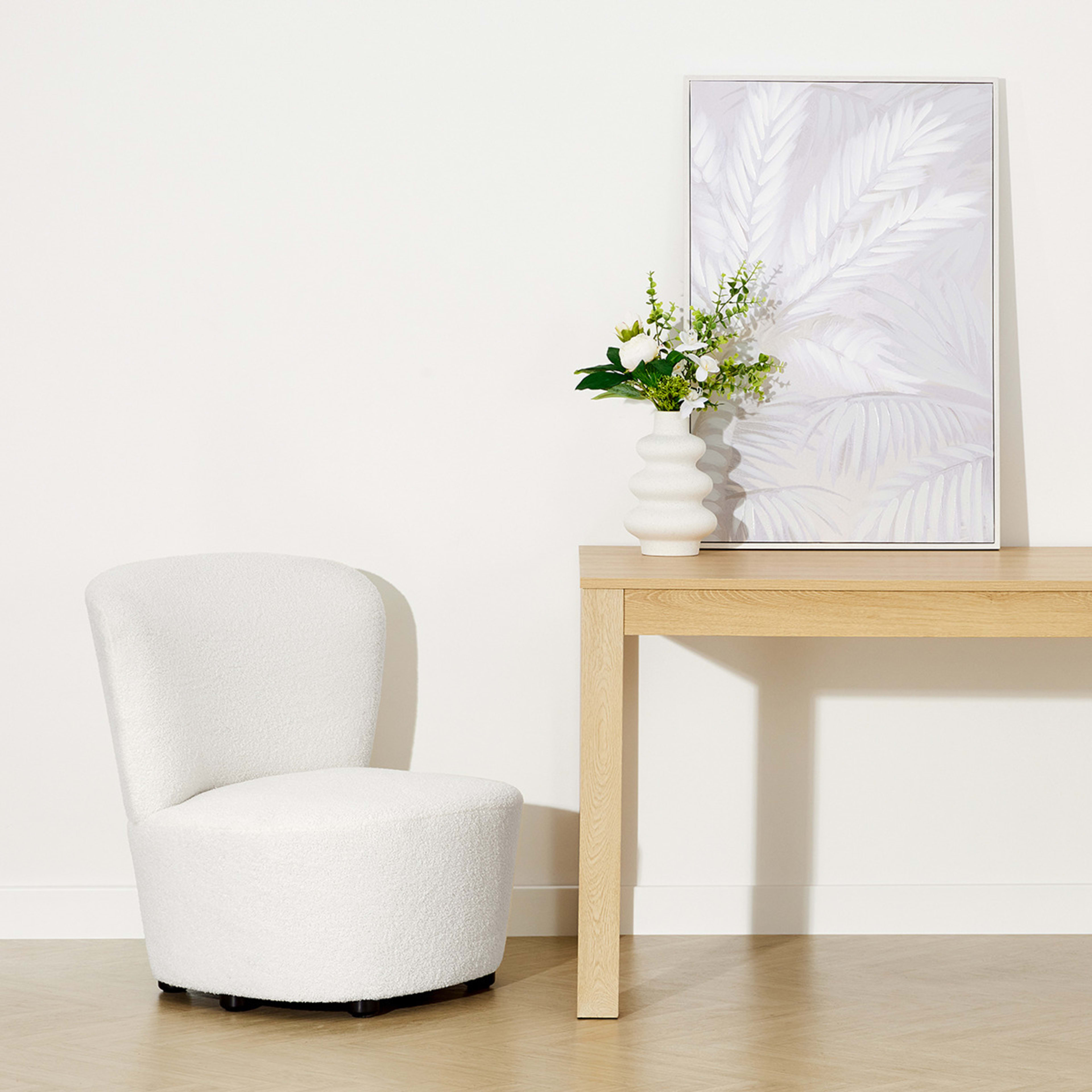 Sundae Boucle Chair - Kmart