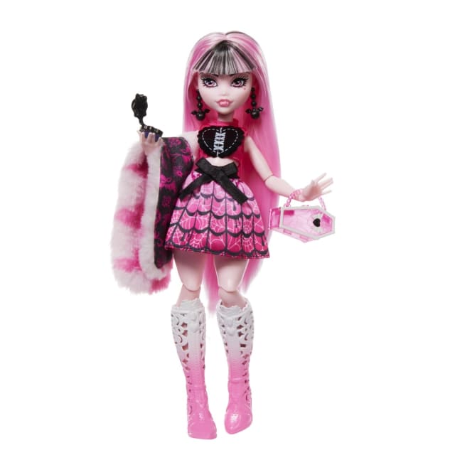 Monster High Skulltimate Secrets Fearidescent Draculaura Doll Kmart