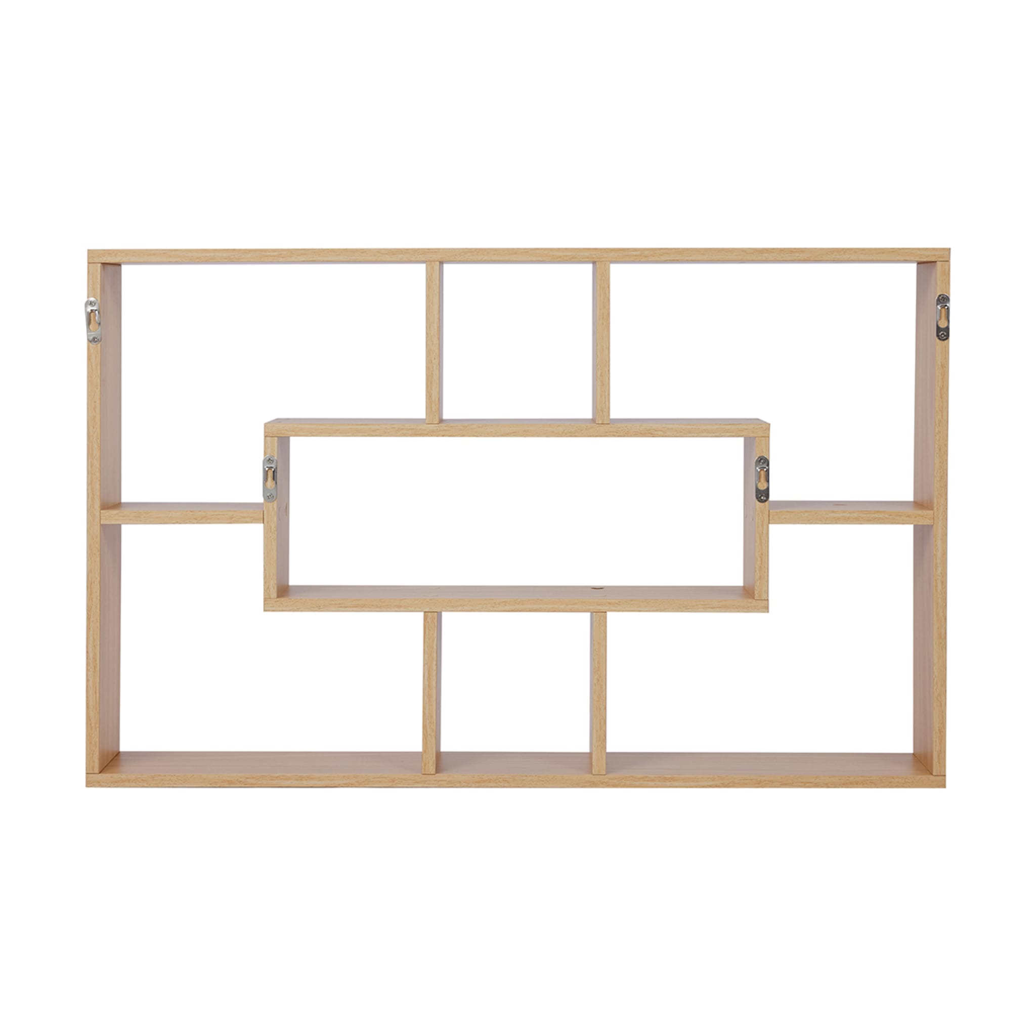 Oak Look Multi Section Shelf Kmart