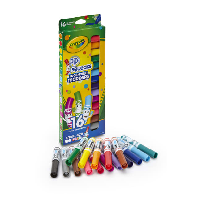 Crayola PipSqueaks Washable Markers Pack of 16 Kmart