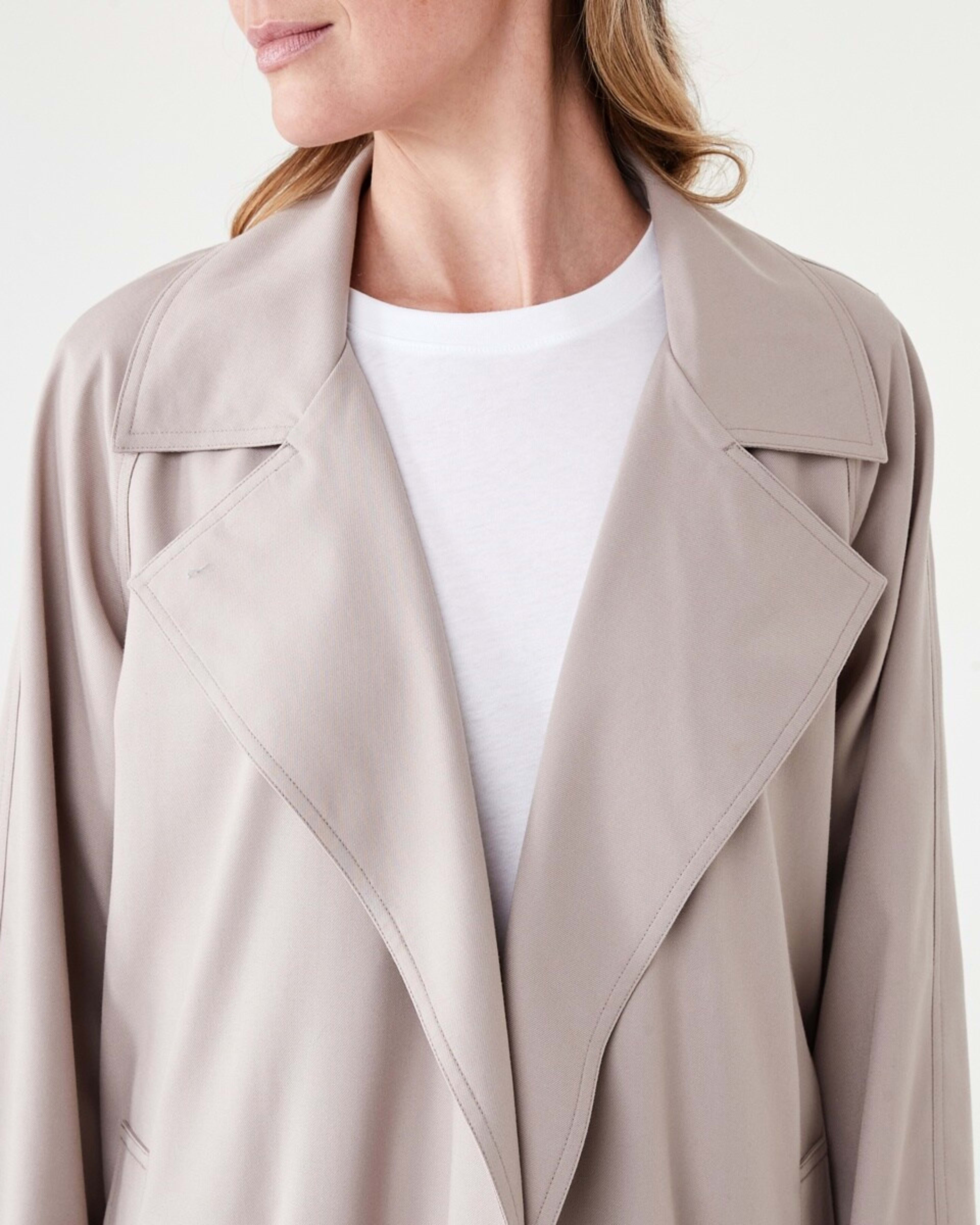 5 Drape Jacket FADED TAUPE, 5 of 6