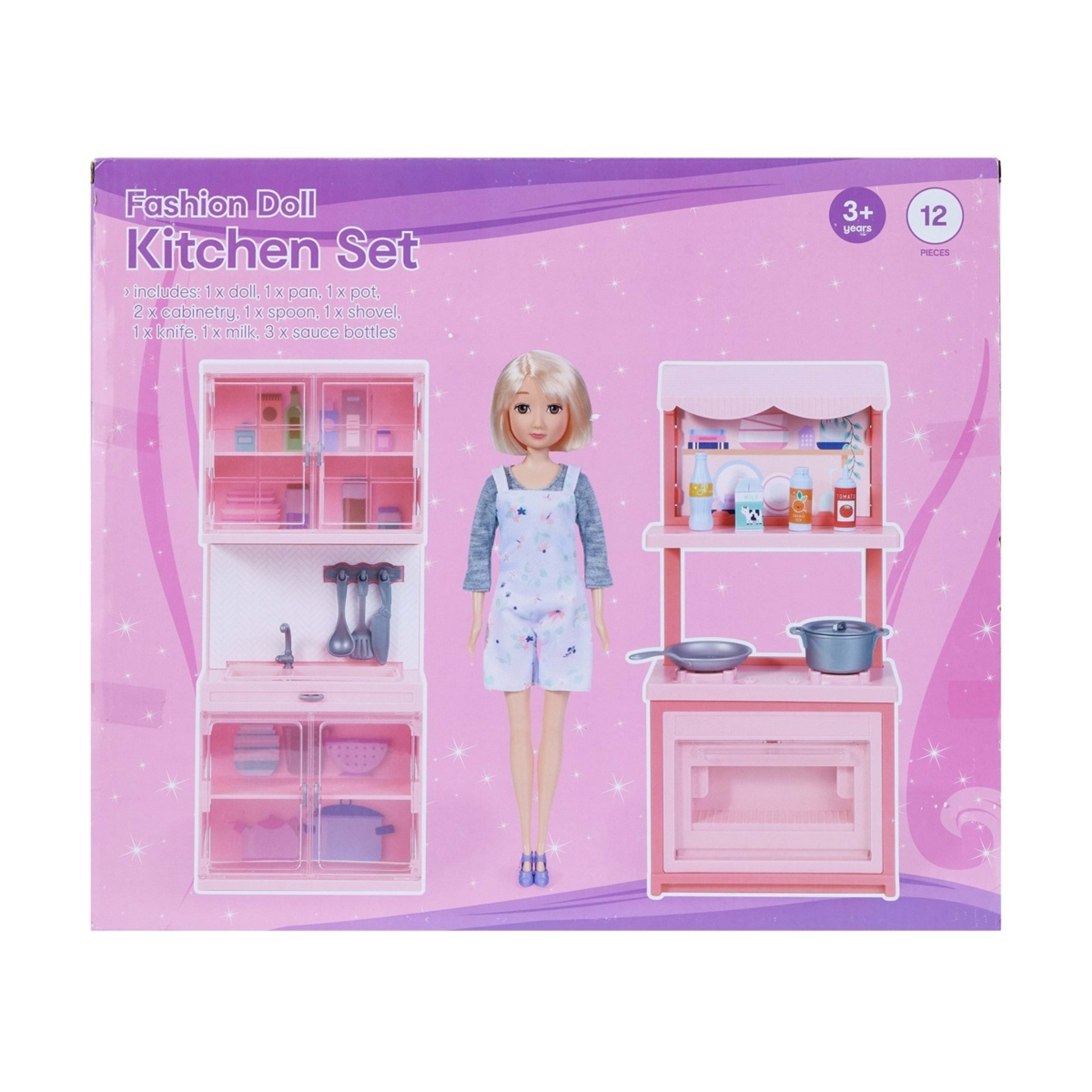 10 12 Piece Fashion Doll Kitchen Set, 10 of 10