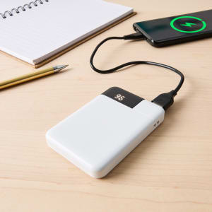 USB-A to USB-C 15W 5000mAh Portable Charger - W