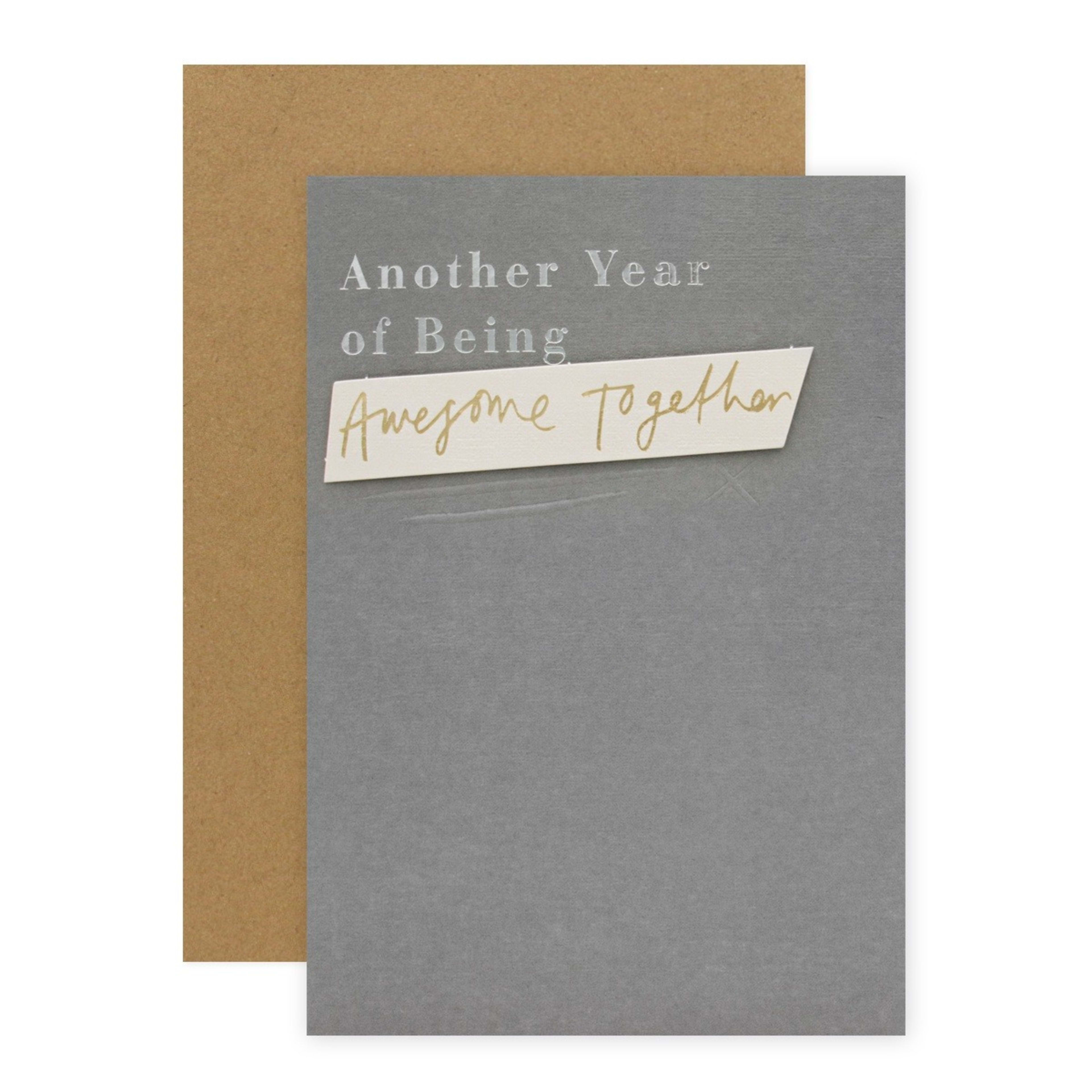1 Connections from Hallmark Anniversary Card - Awesome Together