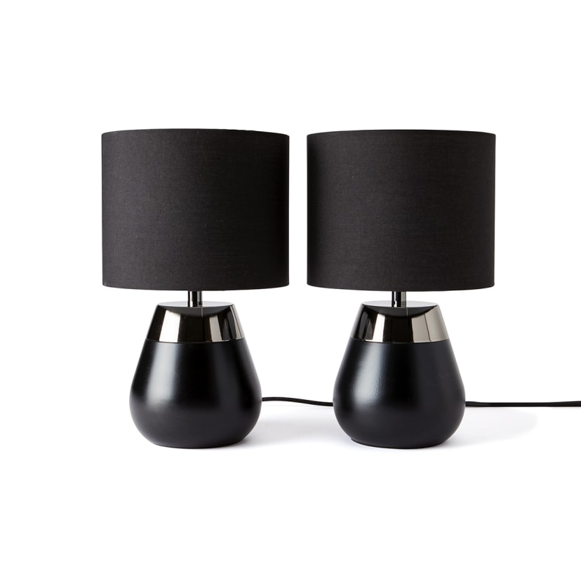 2 Pack Delta Touch Lamp Kmart