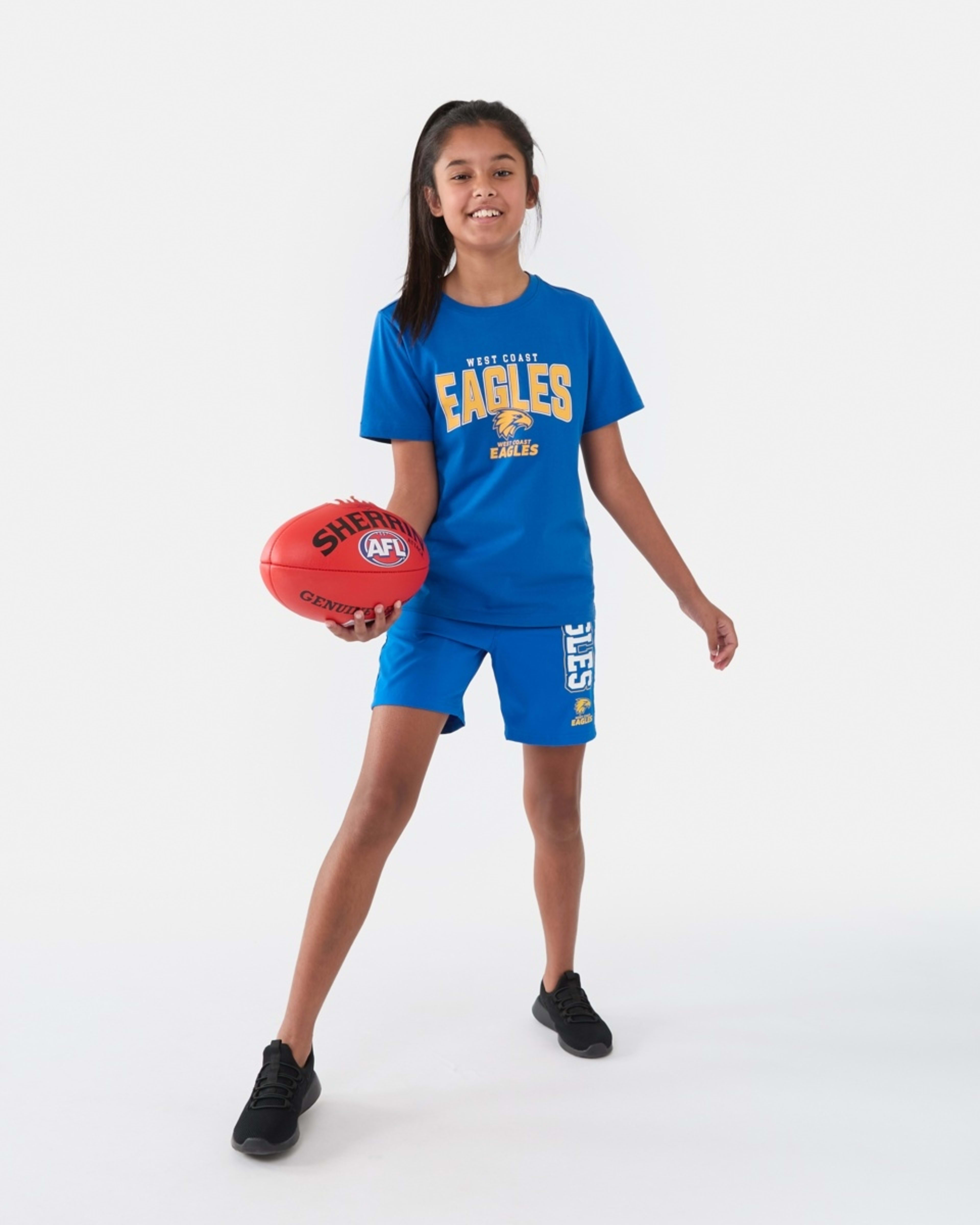 8 Official AFL Kids Shorts West Coast, 8 of 10