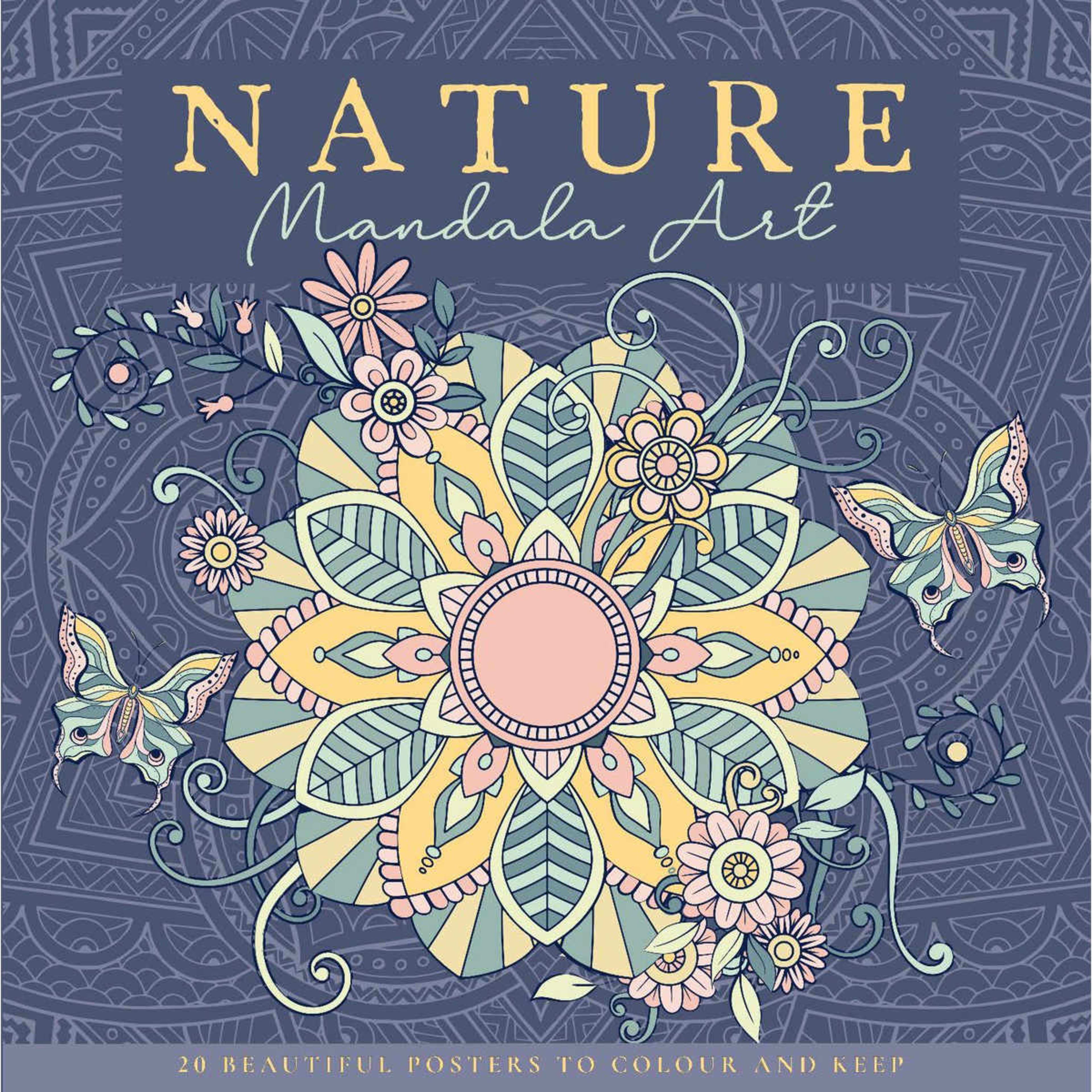 1 Mandala Poster Art: Nature - Book