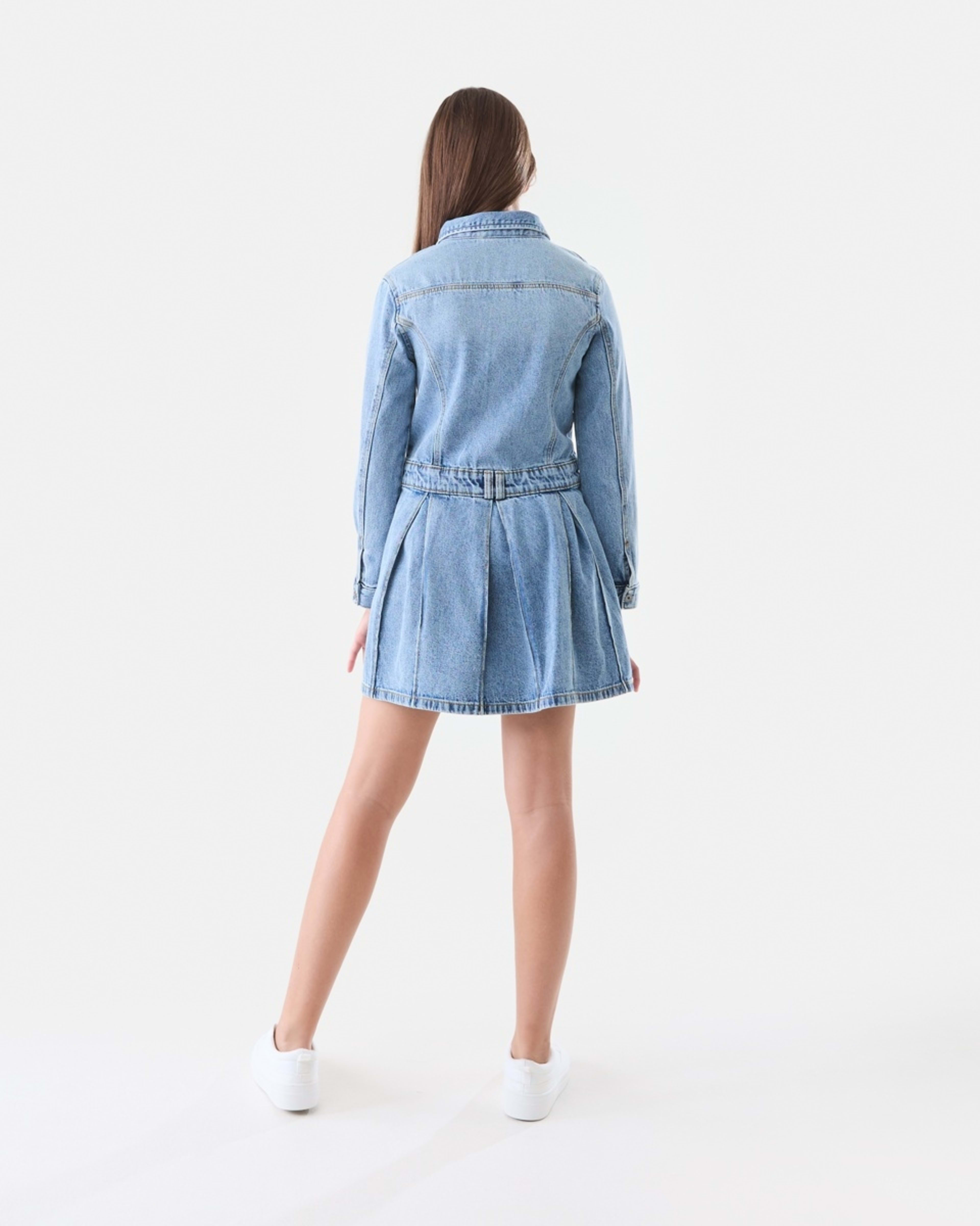 6 Denim Dress Mid Denim, 6 of 6