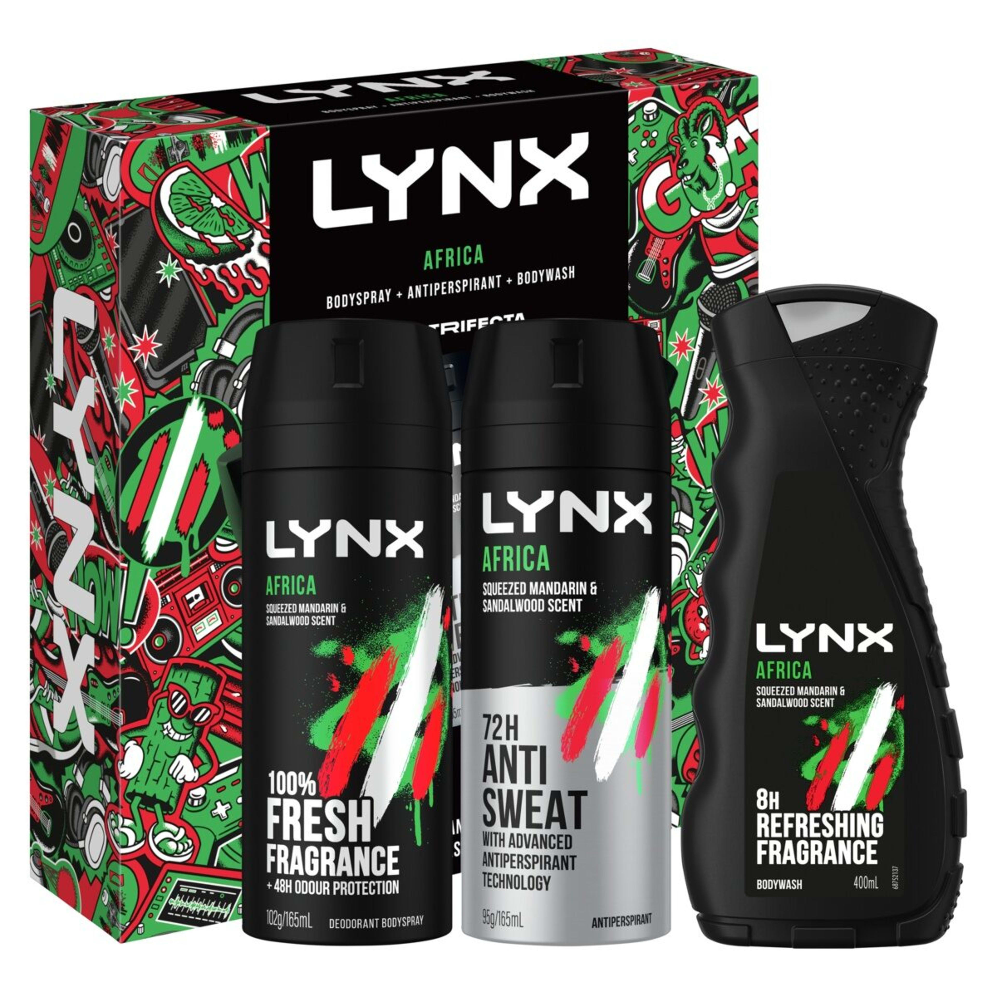 1 LYNX Africa Trio Gift Set, 1 of 6