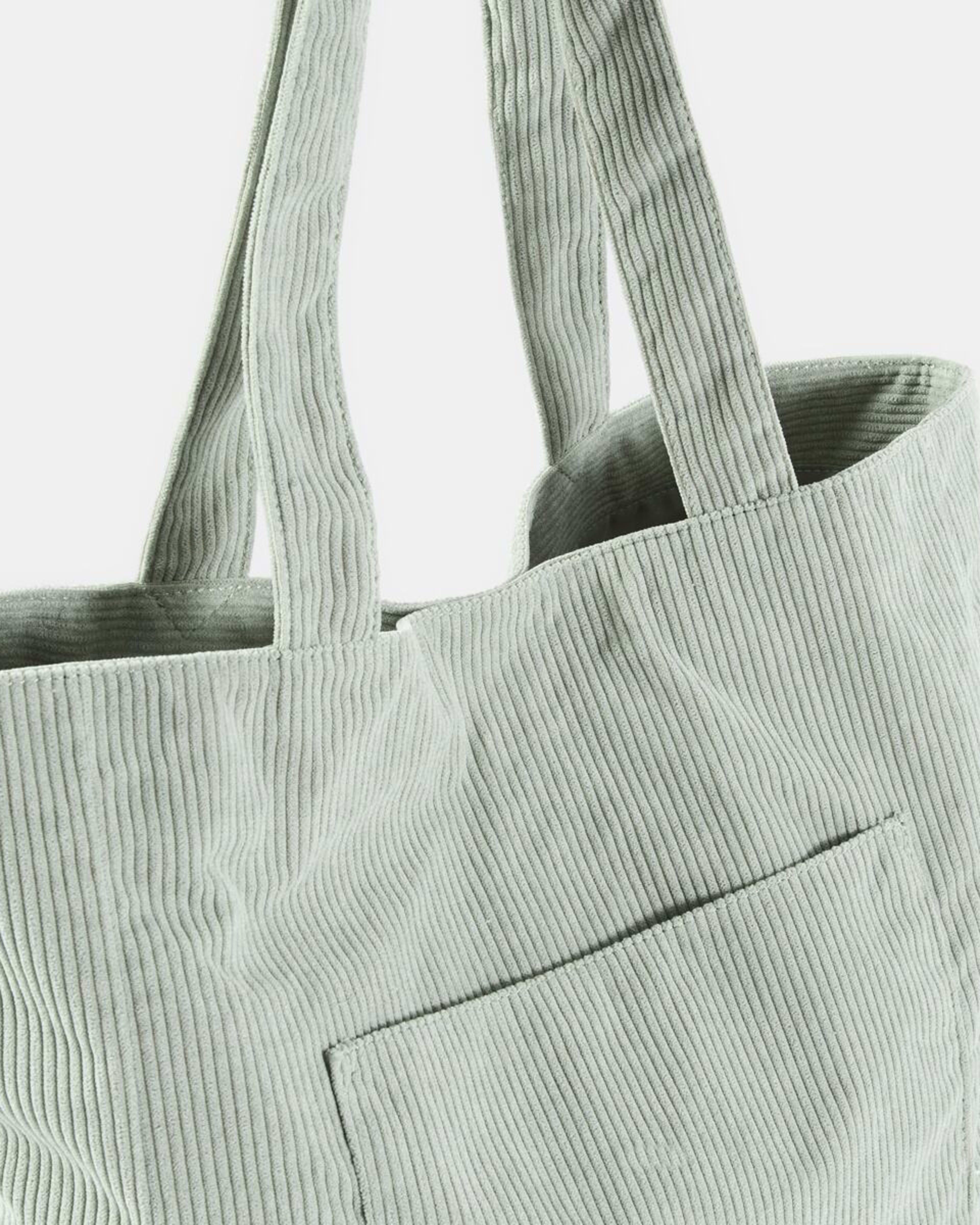 3 Corduroy Tote Bag Soft Khaki, 3 of 5
