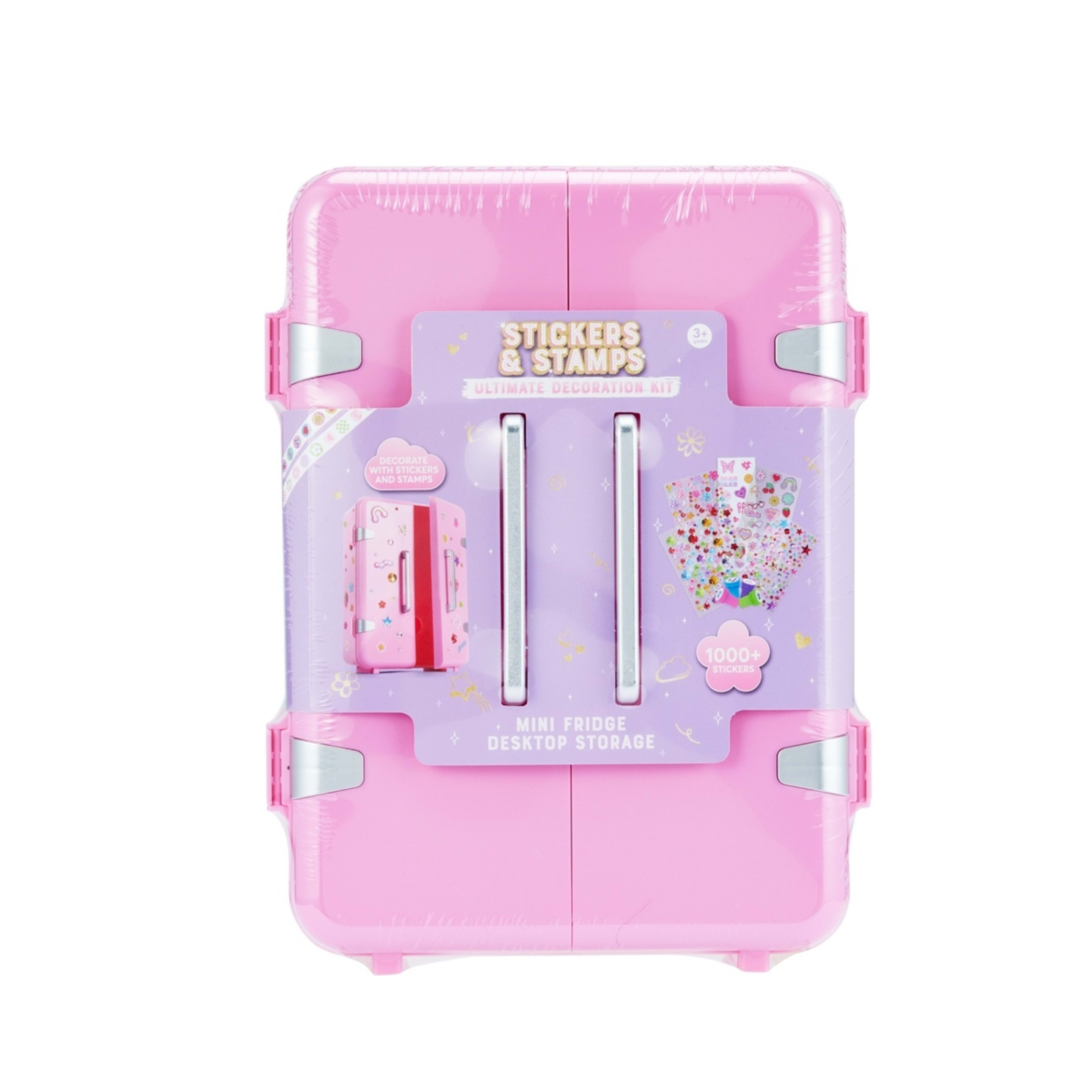 1 Stickers & Stamps Mini Fridge Desktop Storage Ultimate Decoration Kit