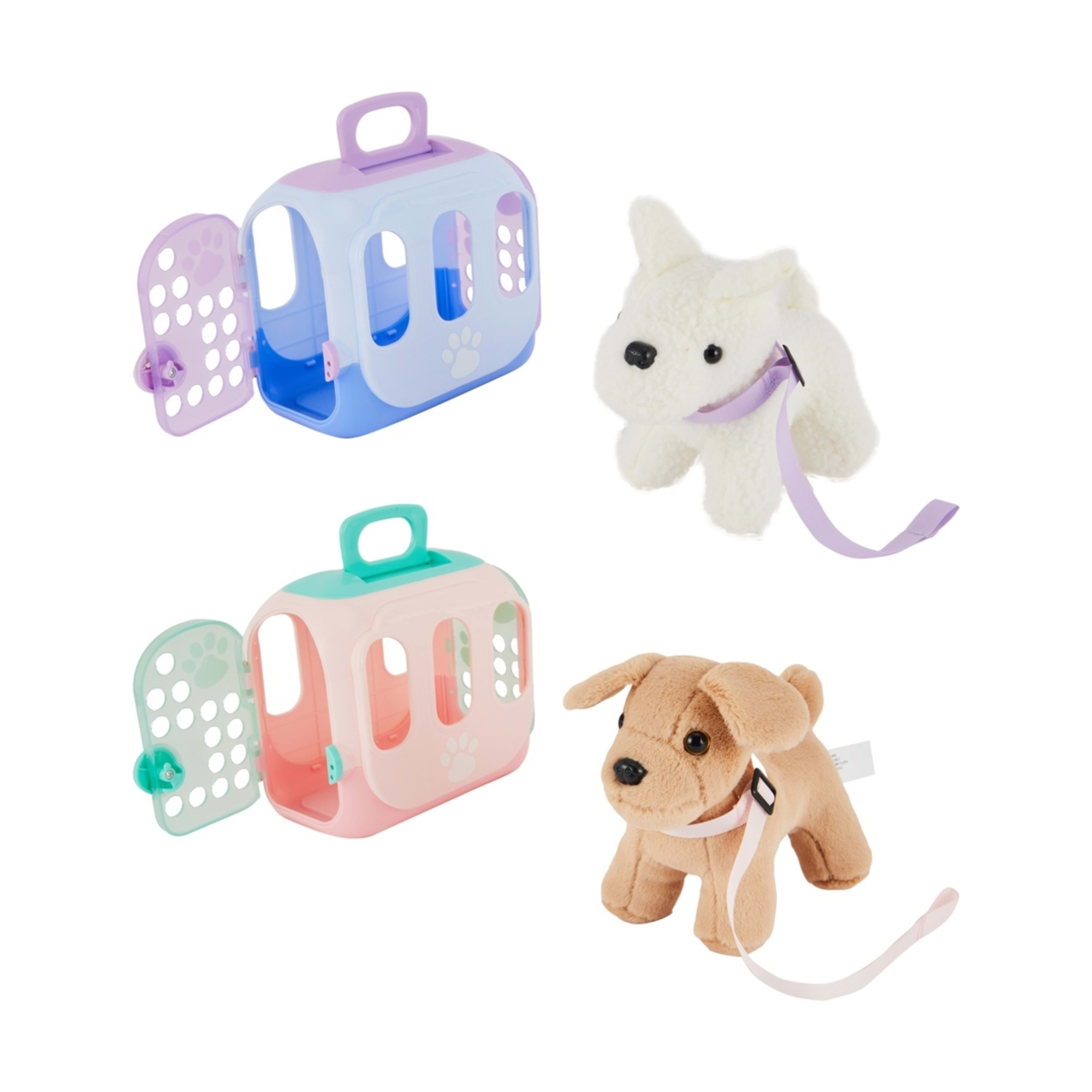 7 3 Piece Enchanted Dreams Puppy Carrier Playset - Assorted, 7 of 8