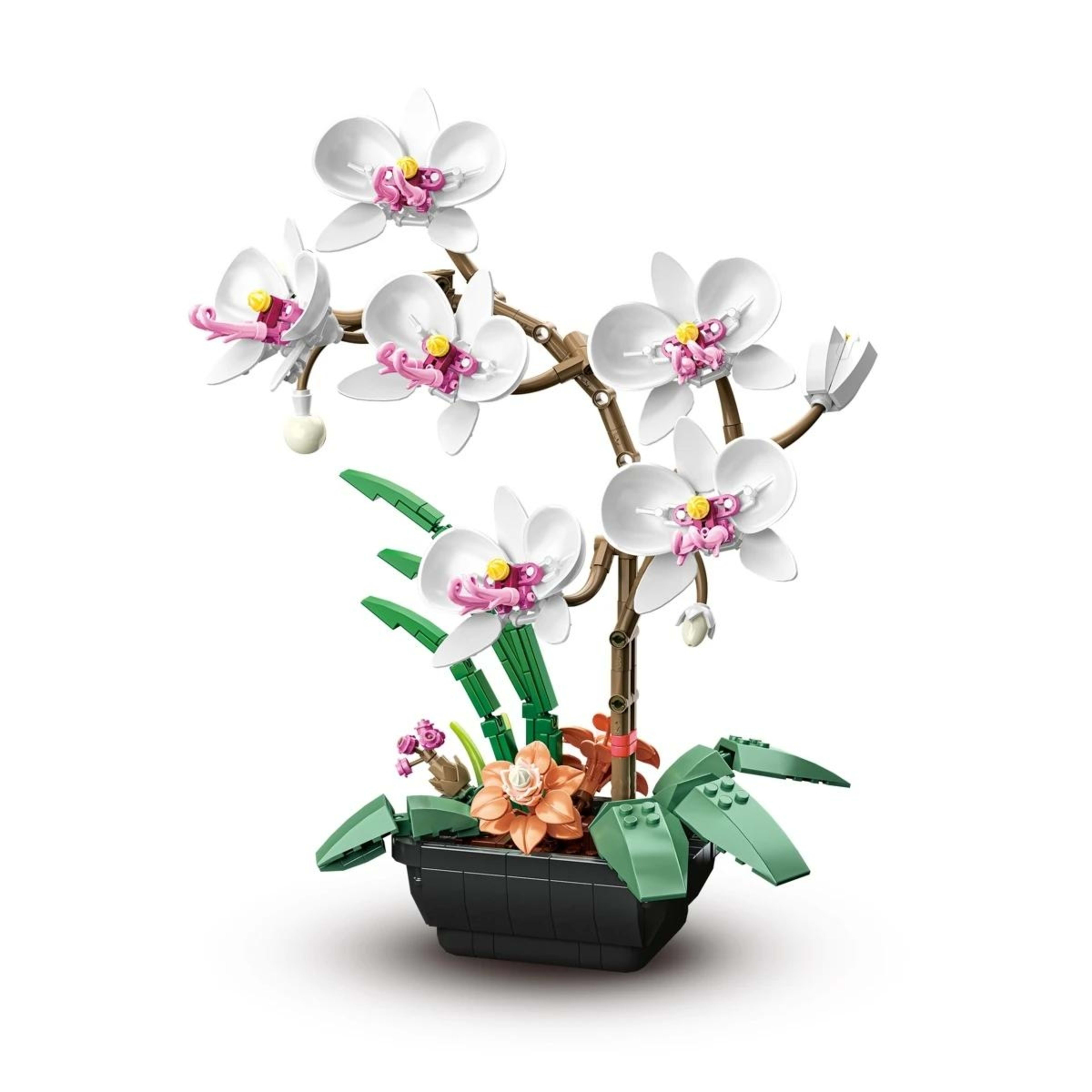 2 584 Piece Mini Blocks Flower Series: Orchid Playset, 2 of 5