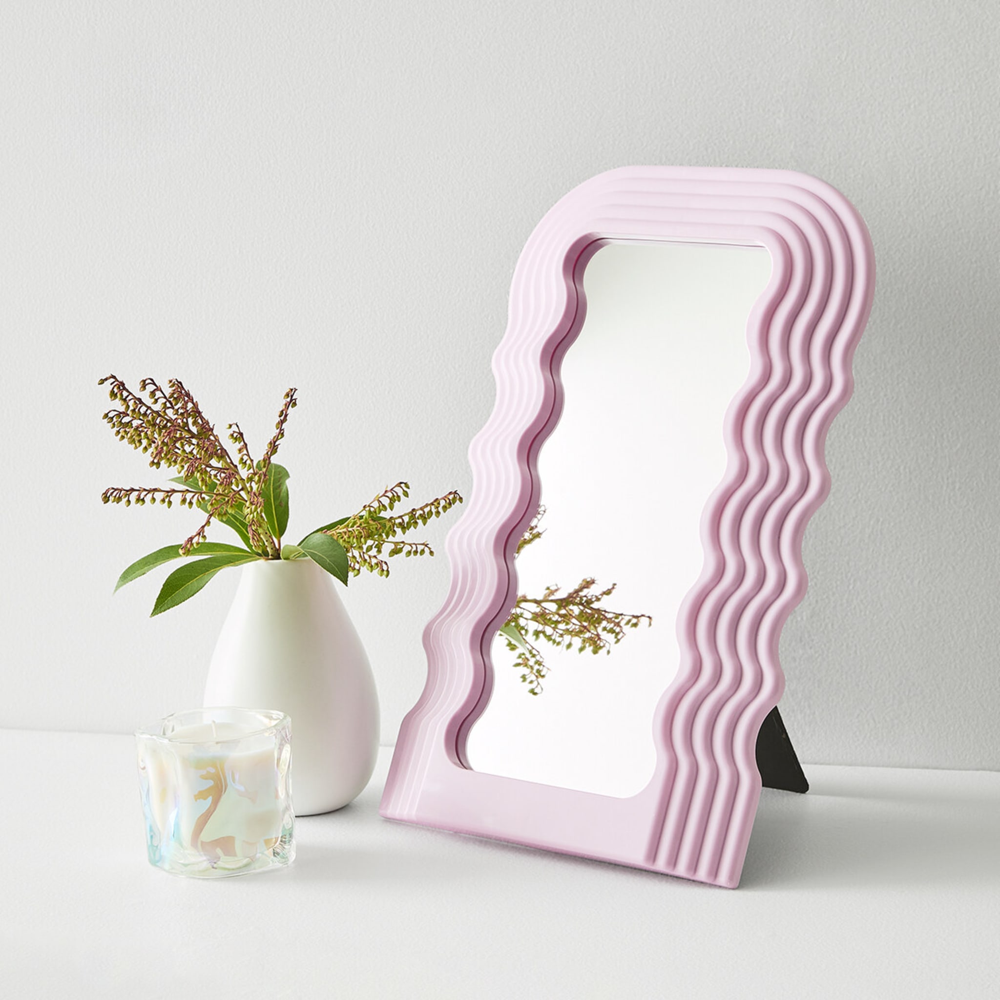 Wavy Mirror - Lilac - Kmart