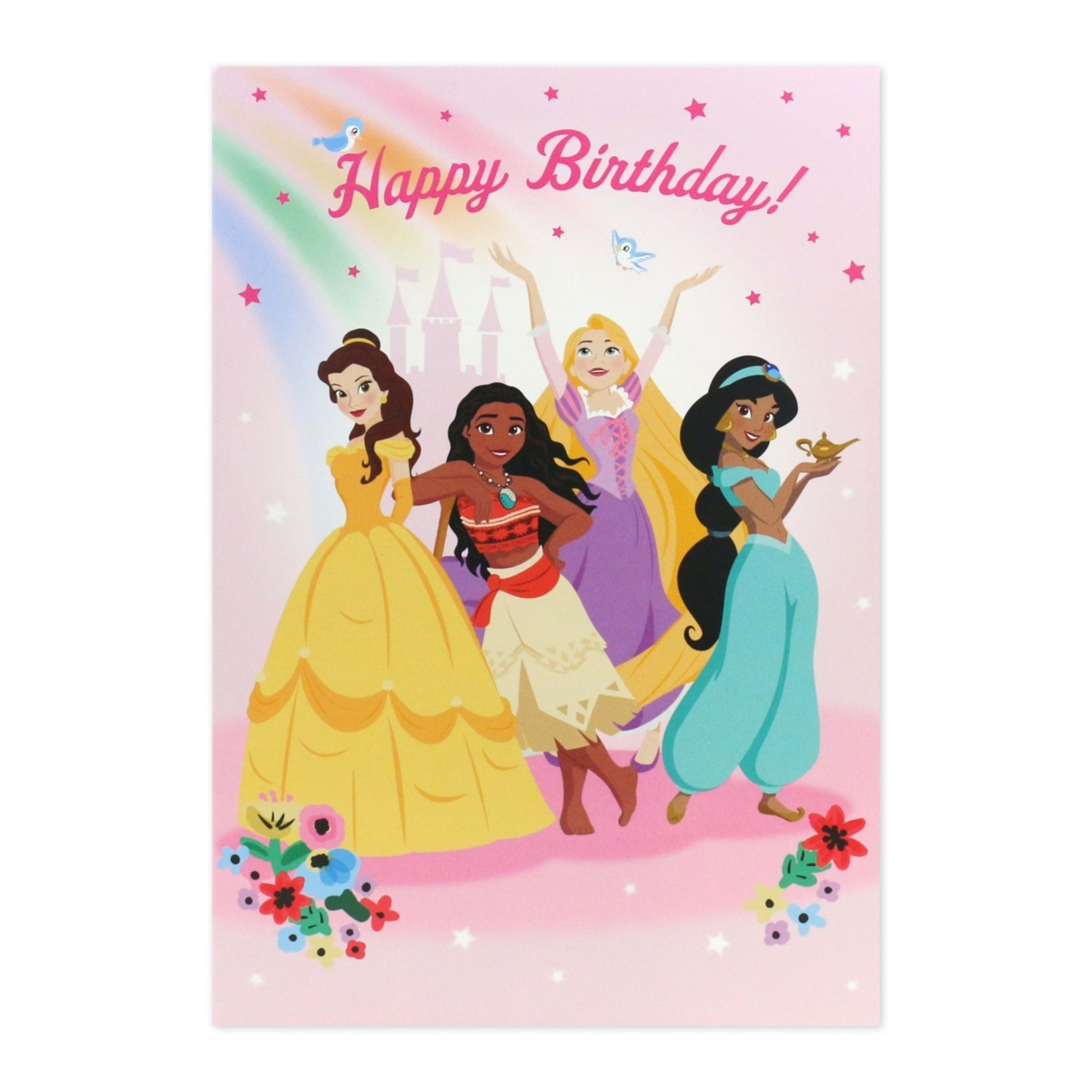 3 Hallmark Interactive Sound Birthday Card - Disney Princess Wish, 3 of 4