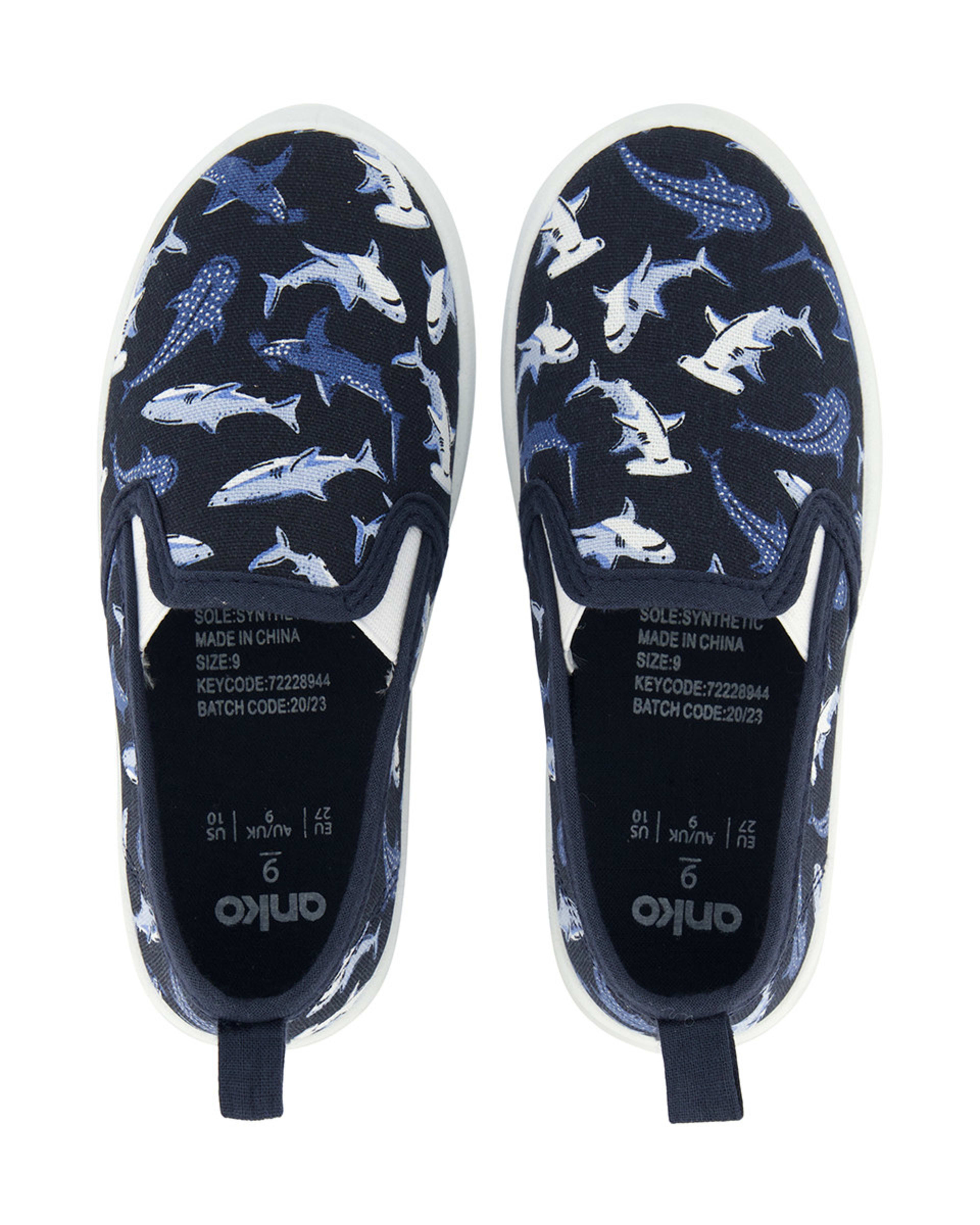 Junior Slipon Canvas Sneakers Kmart