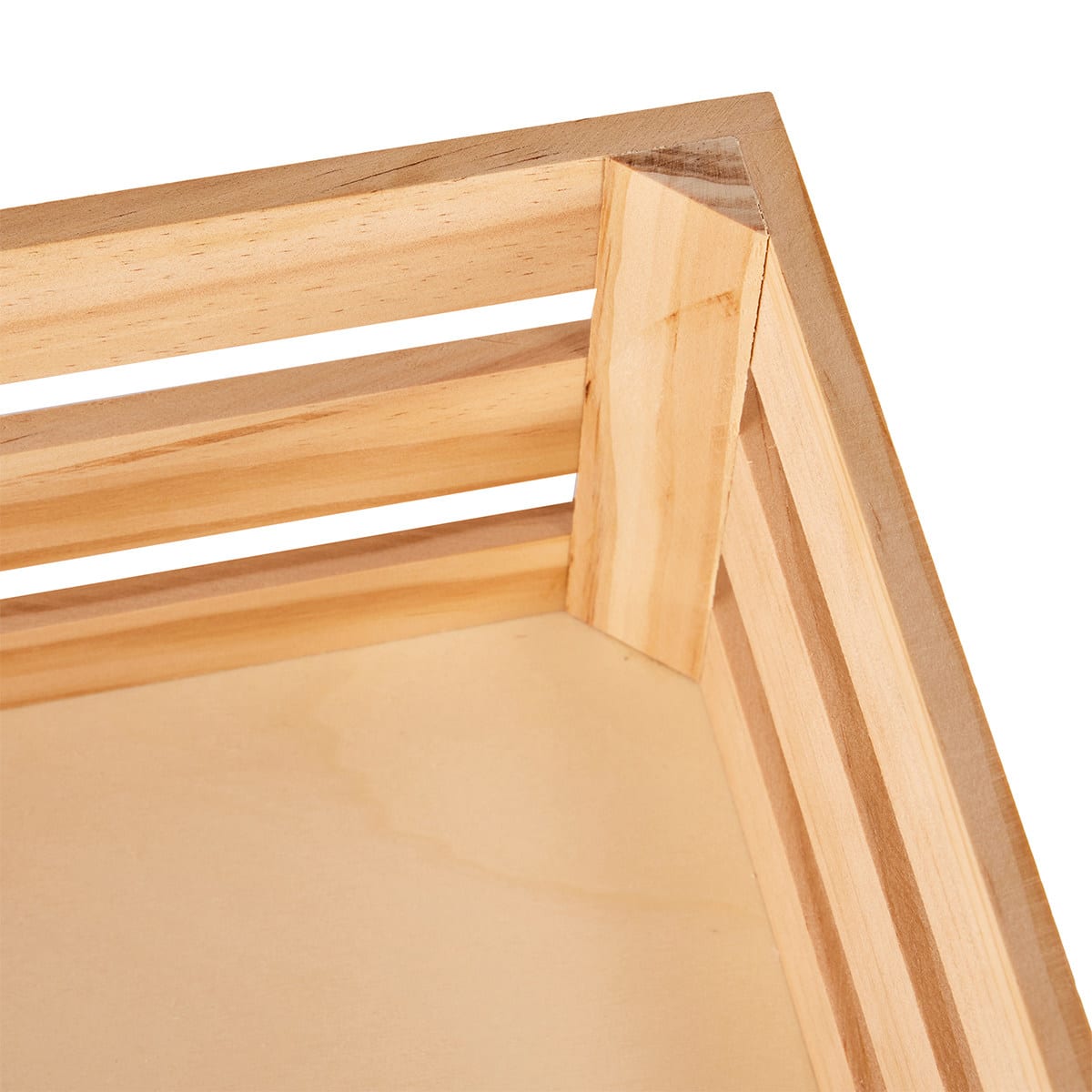 Medium Wooden Crate Kmart