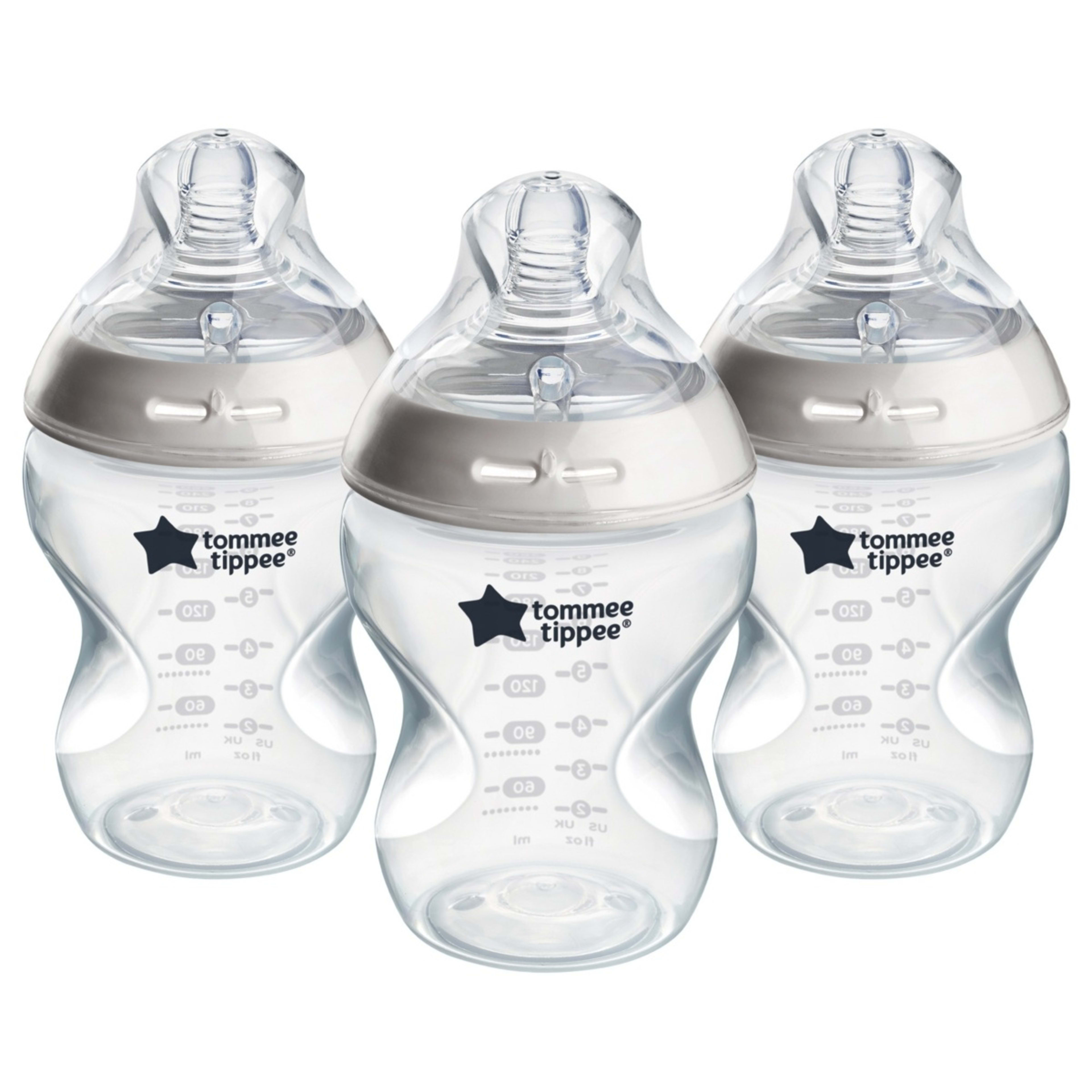 3 Pack Tommee Tippee Natural Start Baby Bottles Kmart