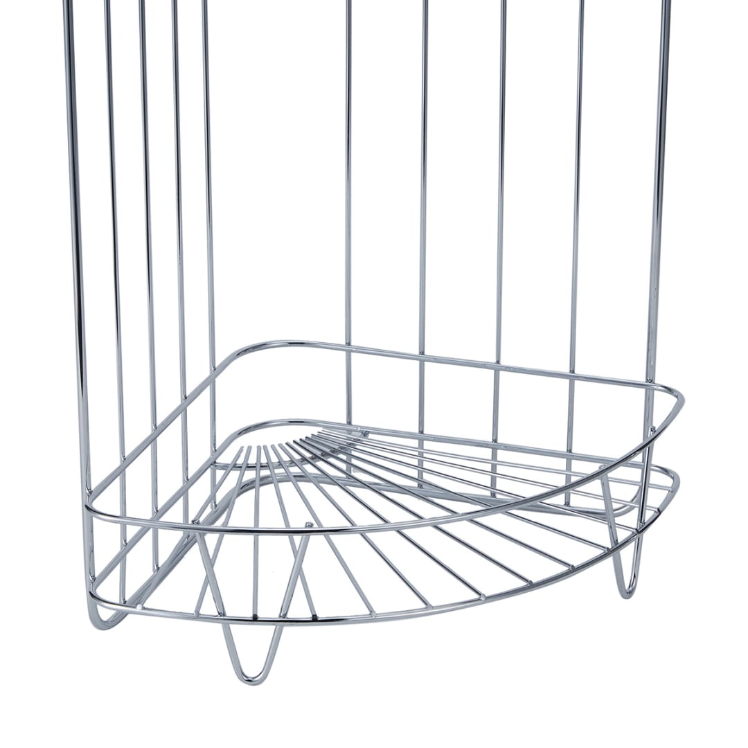 Wire Chrome Corner Caddy Kmart