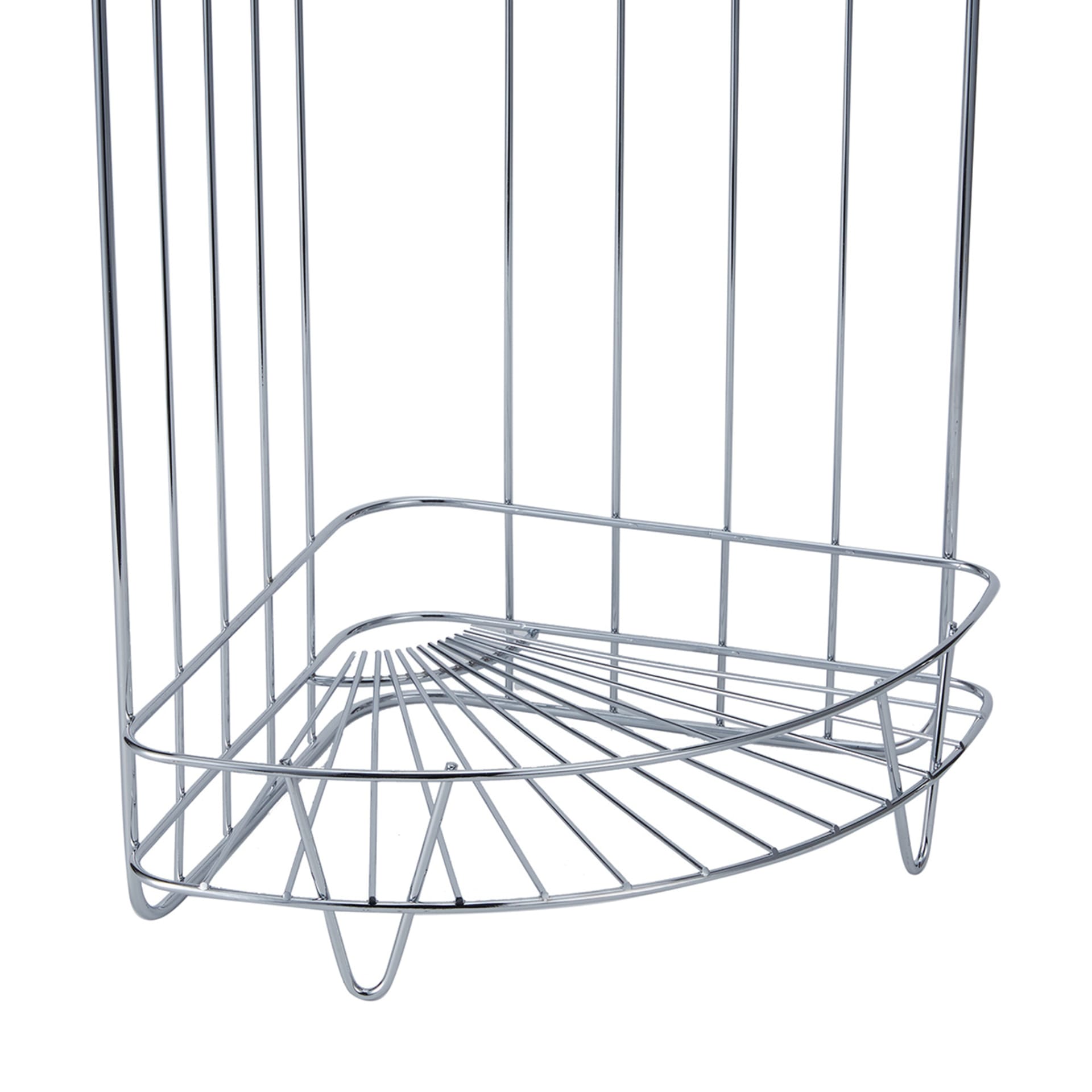 Wire Chrome Corner Caddy Kmart