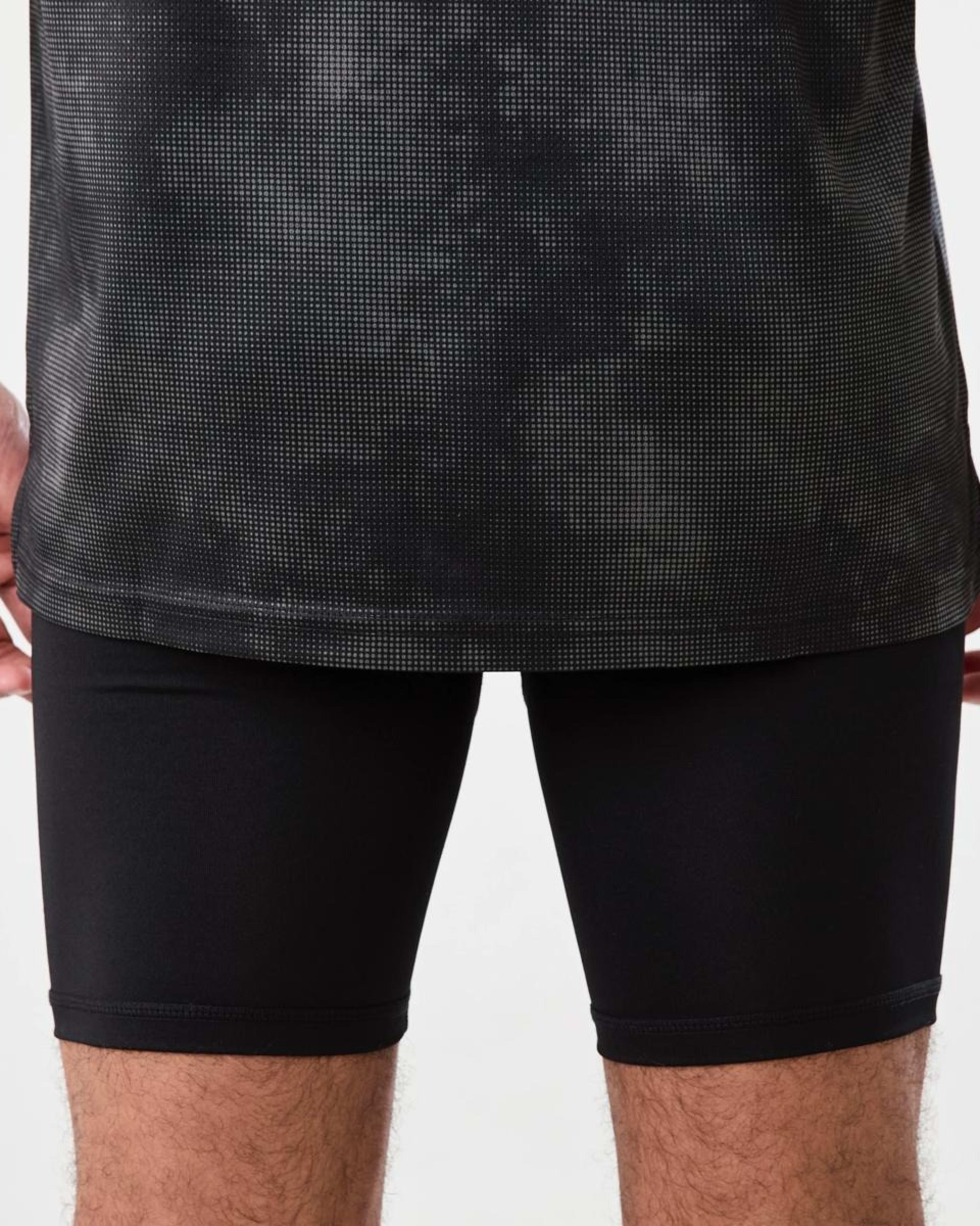 3 Active Mens Training Shorts BLACK, 3 of 6