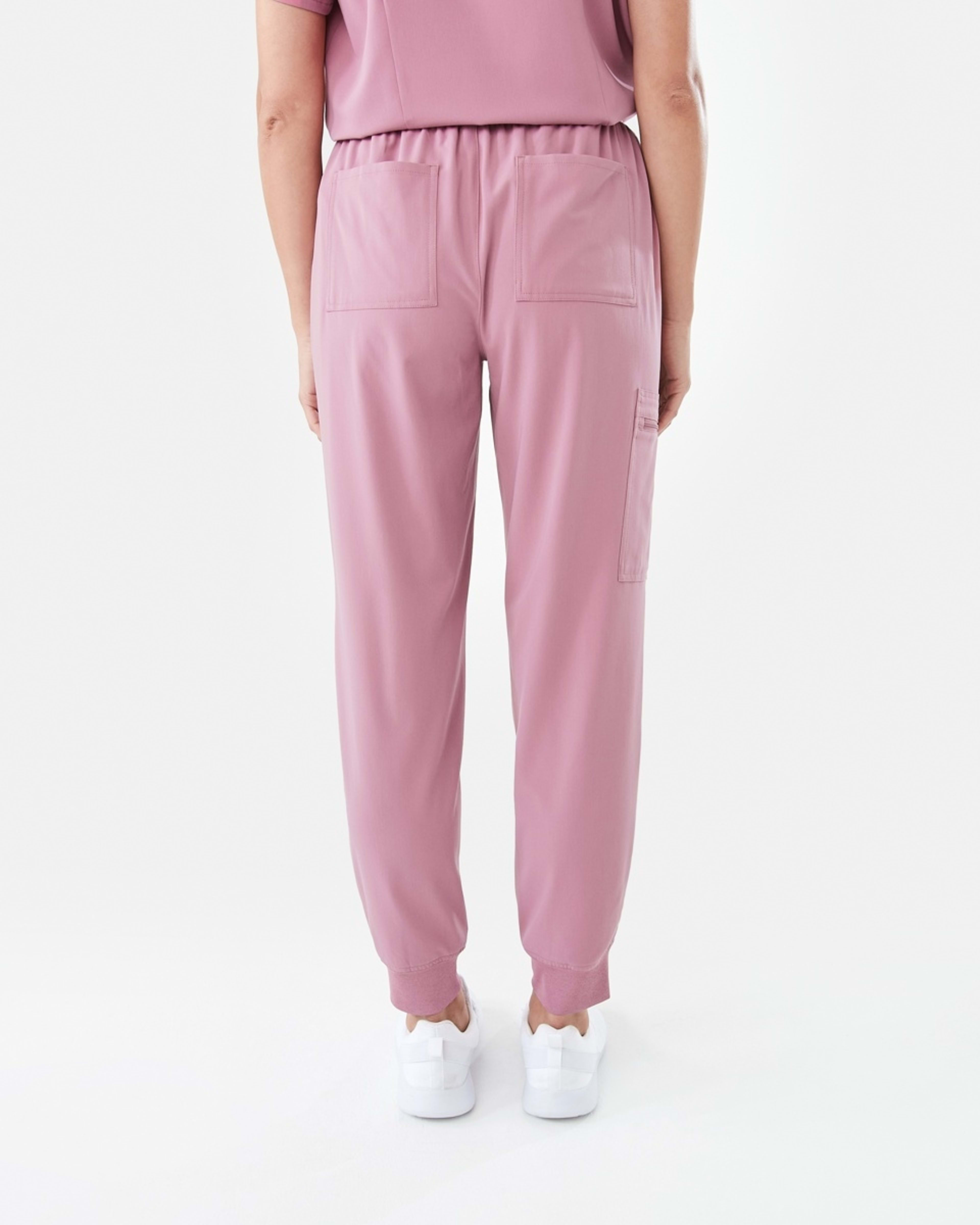 3 Work Jogger Scrub Pants Pnk Rose, 3 of 7