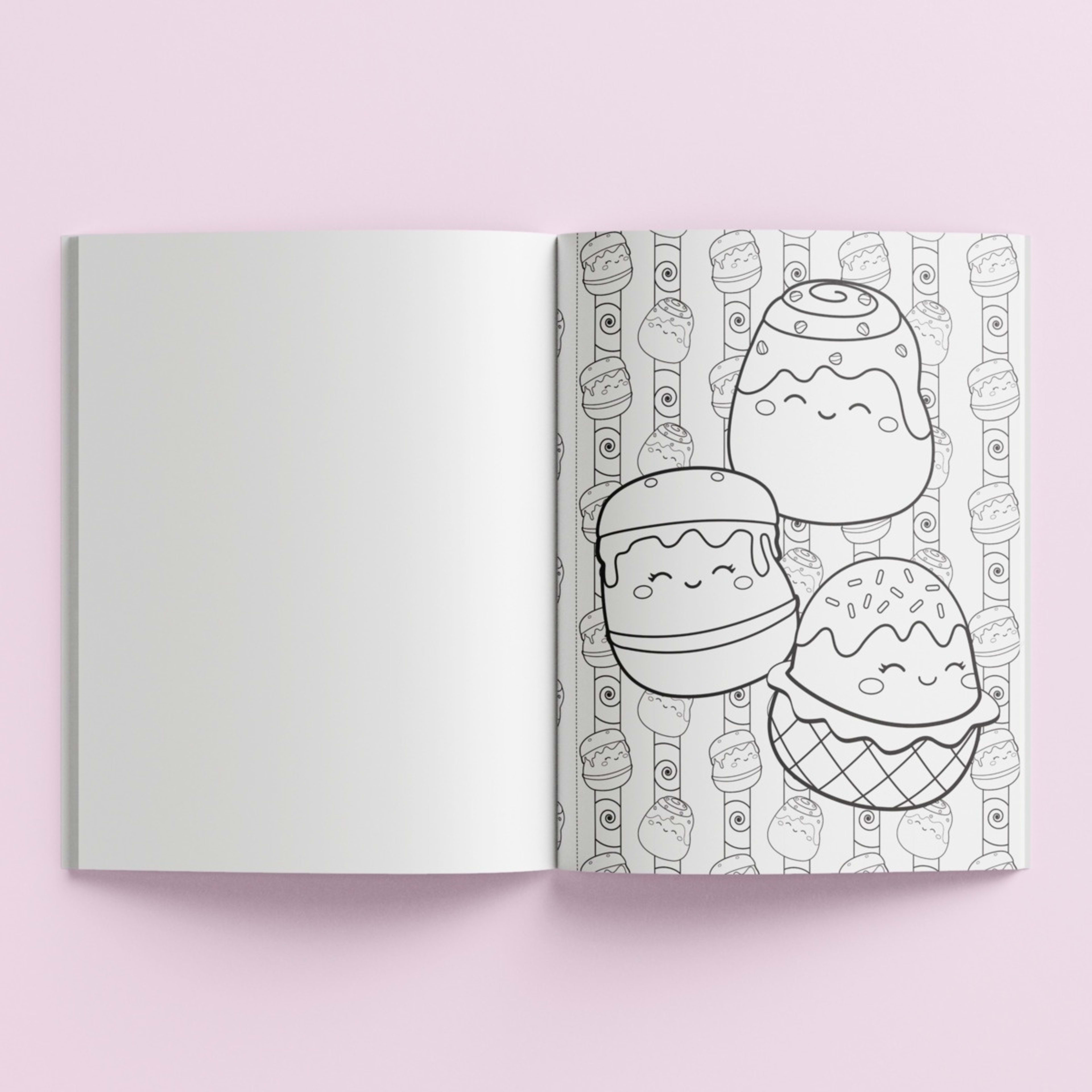 Kaleidoscope Original Squishmallows Oh So Sweet Colouring Book - Kmart