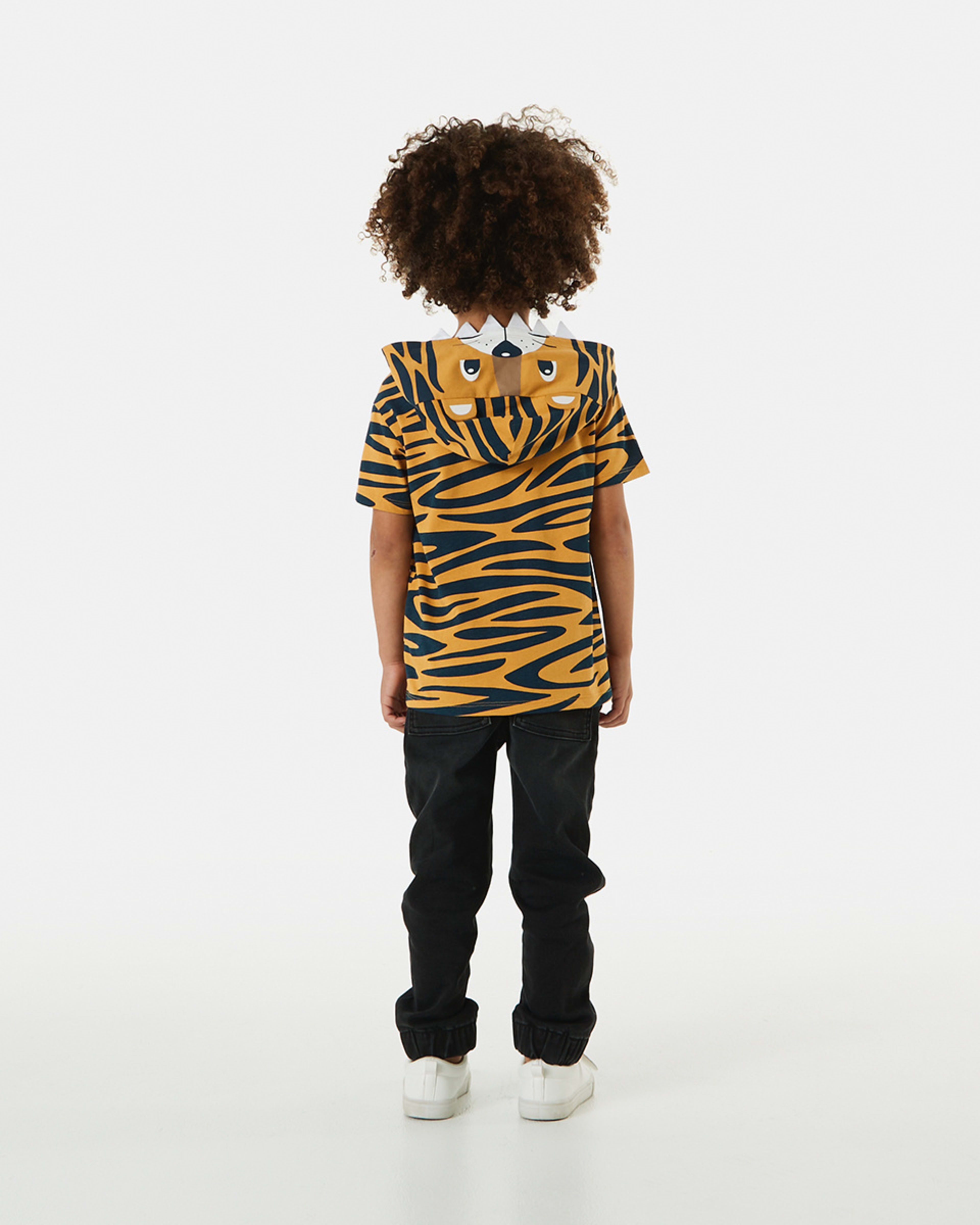 Novelty Tiger Hood T-shirt - Kmart