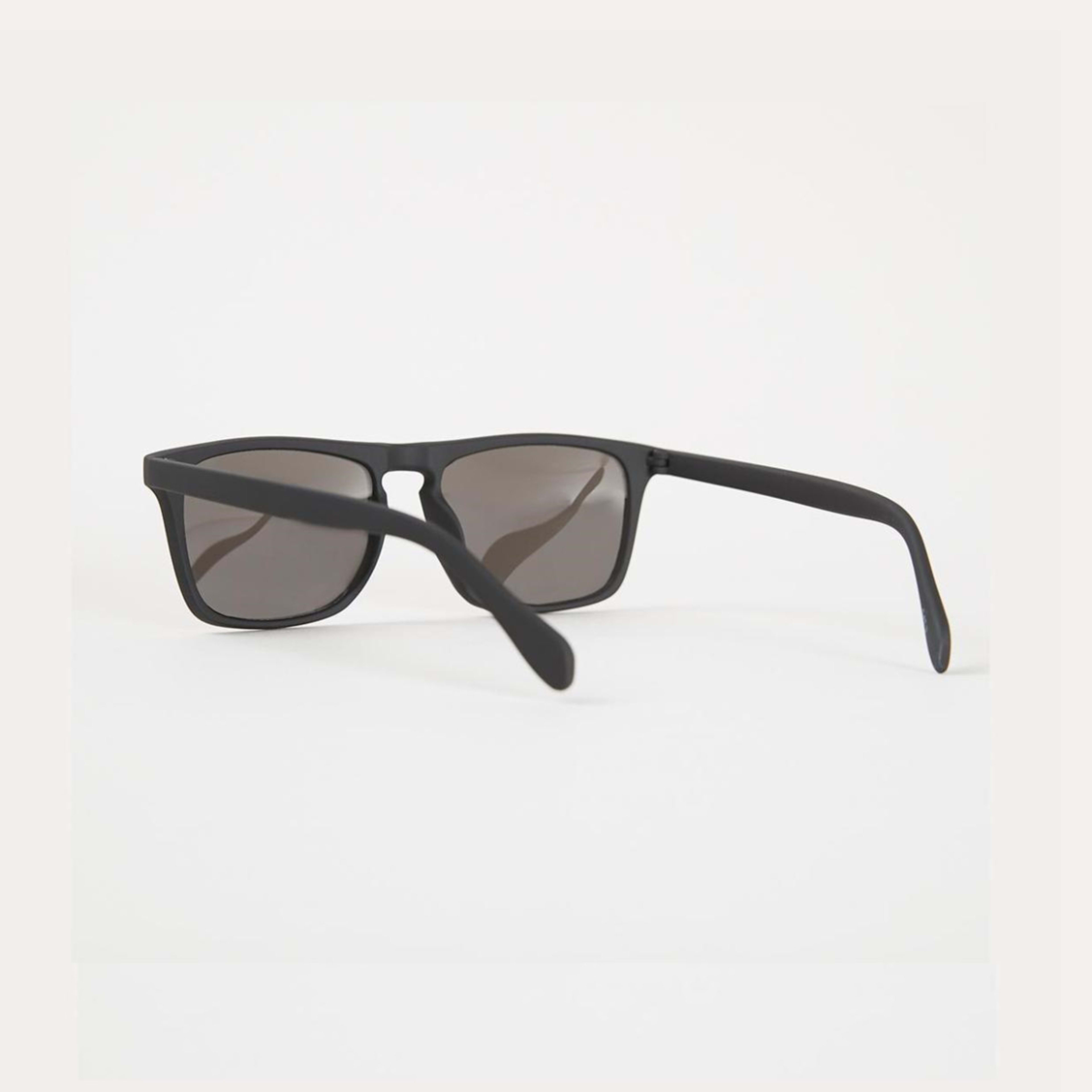 3 Rectangle Sunglasses with Mirror Lens Black, 3 of 7