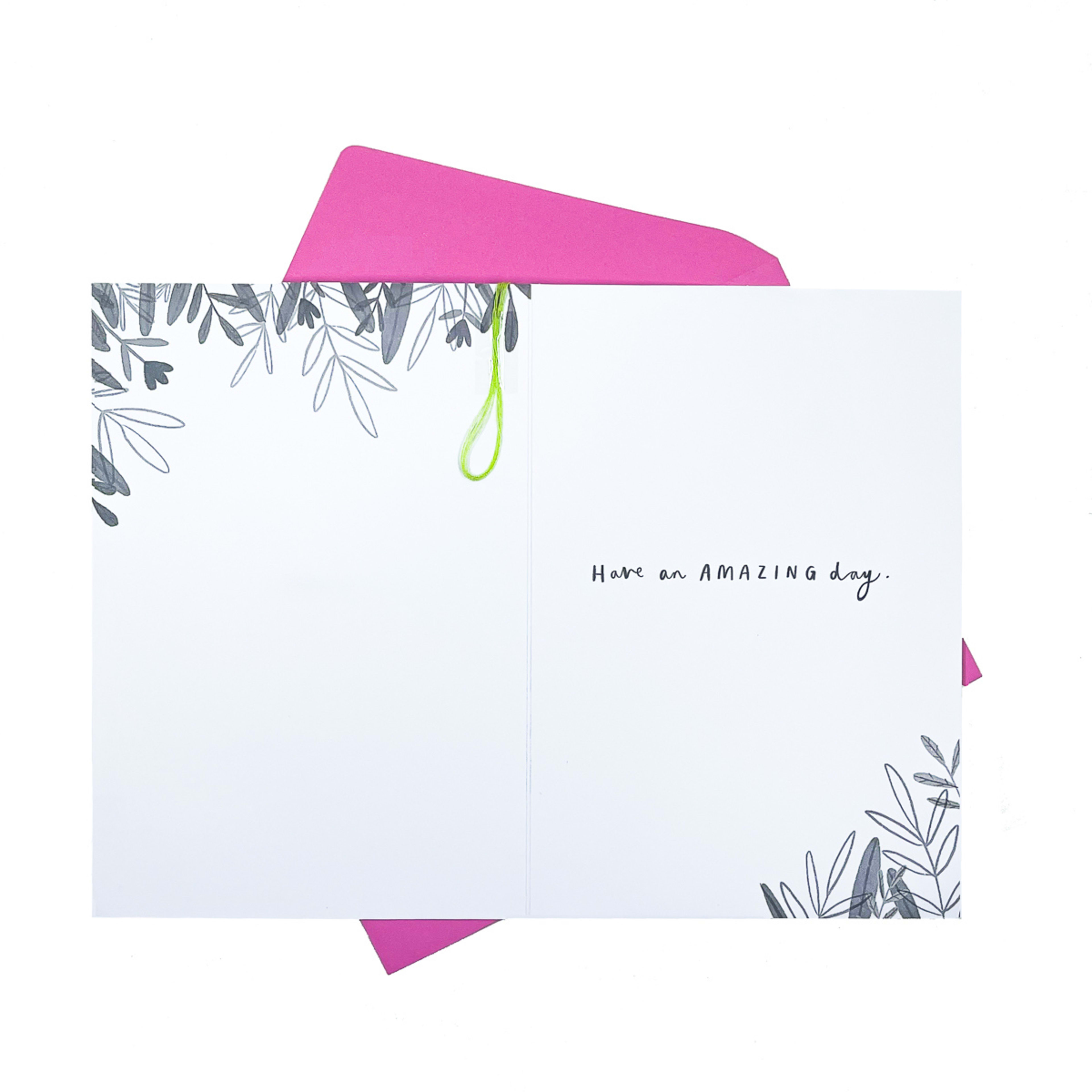 2 Hallmark Birthday Card - Bird Tassel, 2 of 3