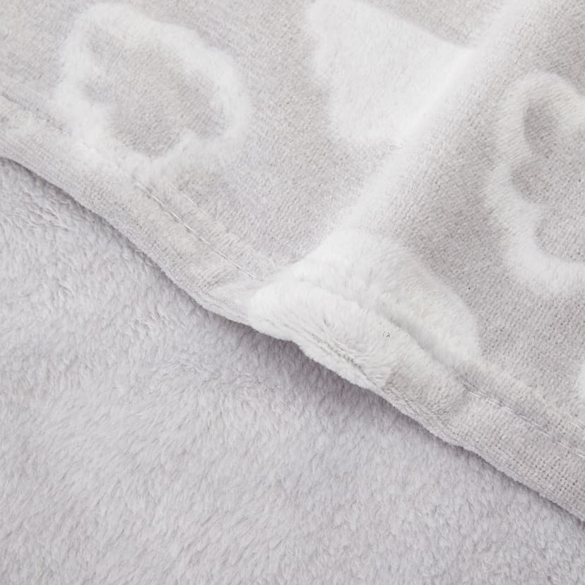 Coral Fleece Blanket Clouds Kmart