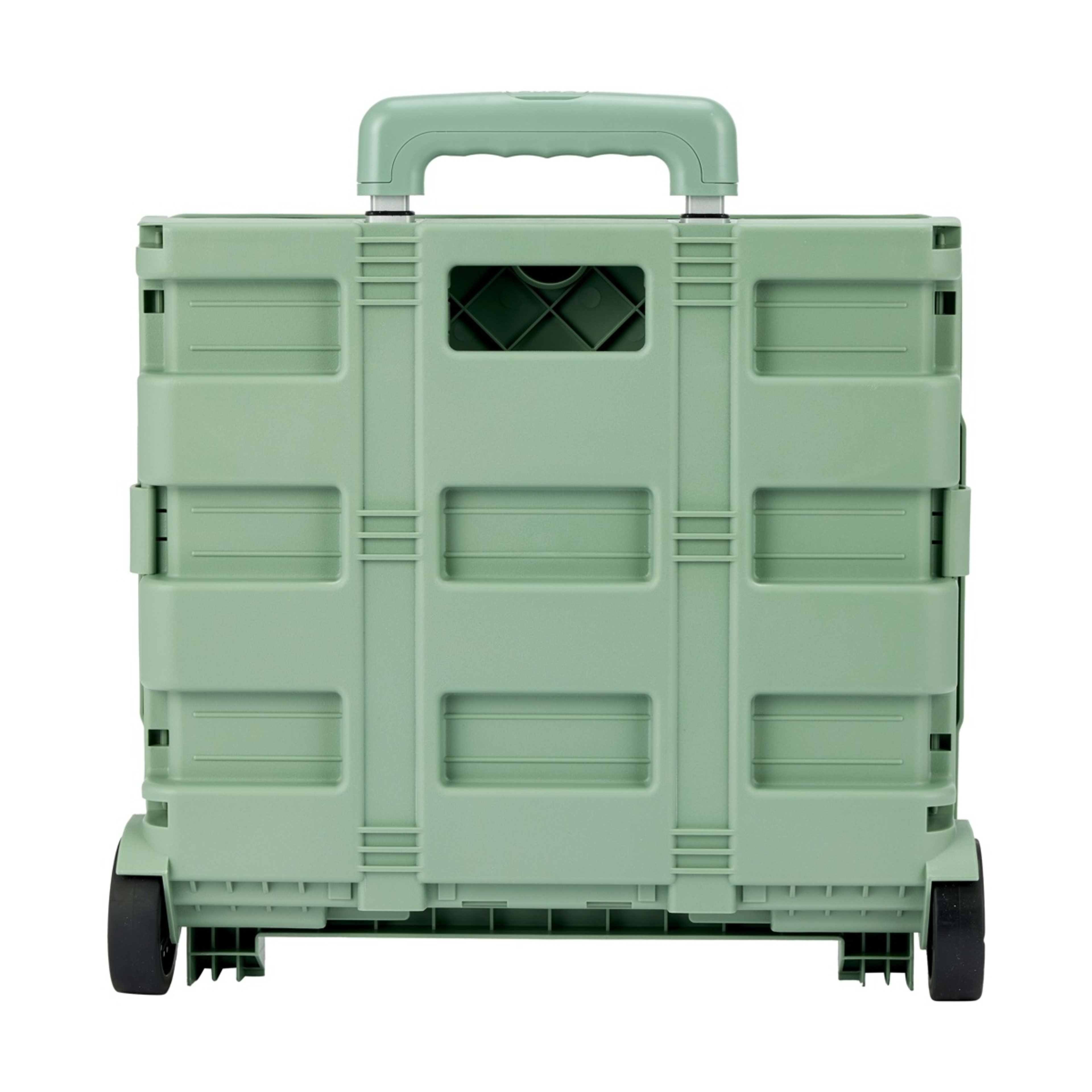 7 Collapsible Trolley Box - Sage, 7 of 10