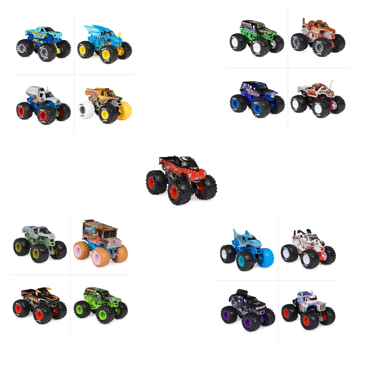 Monster Jam 1 64 Die Cast Truck Assorted Kmart