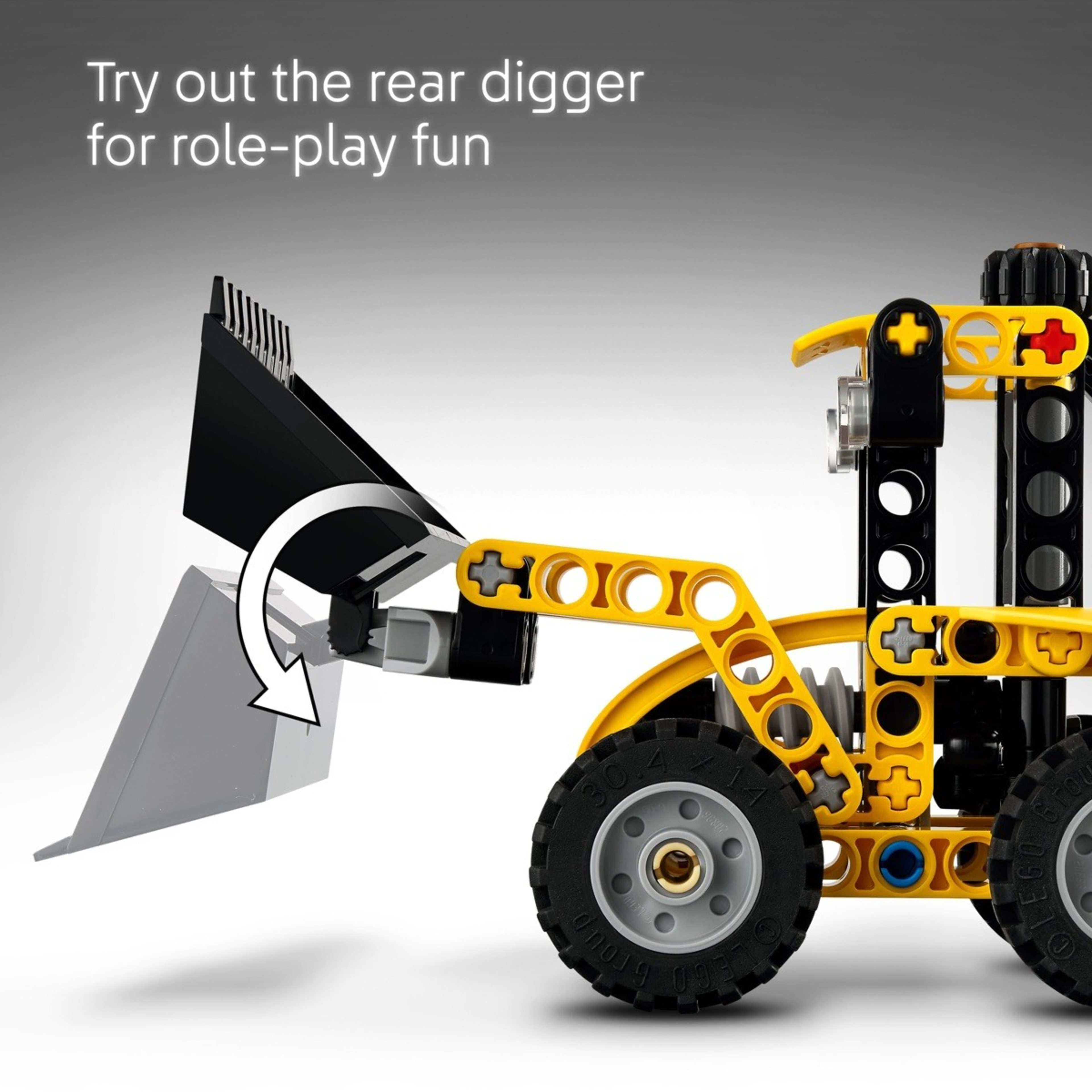 8 LEGO Technic Backhoe Loader 42197, 8 of 11