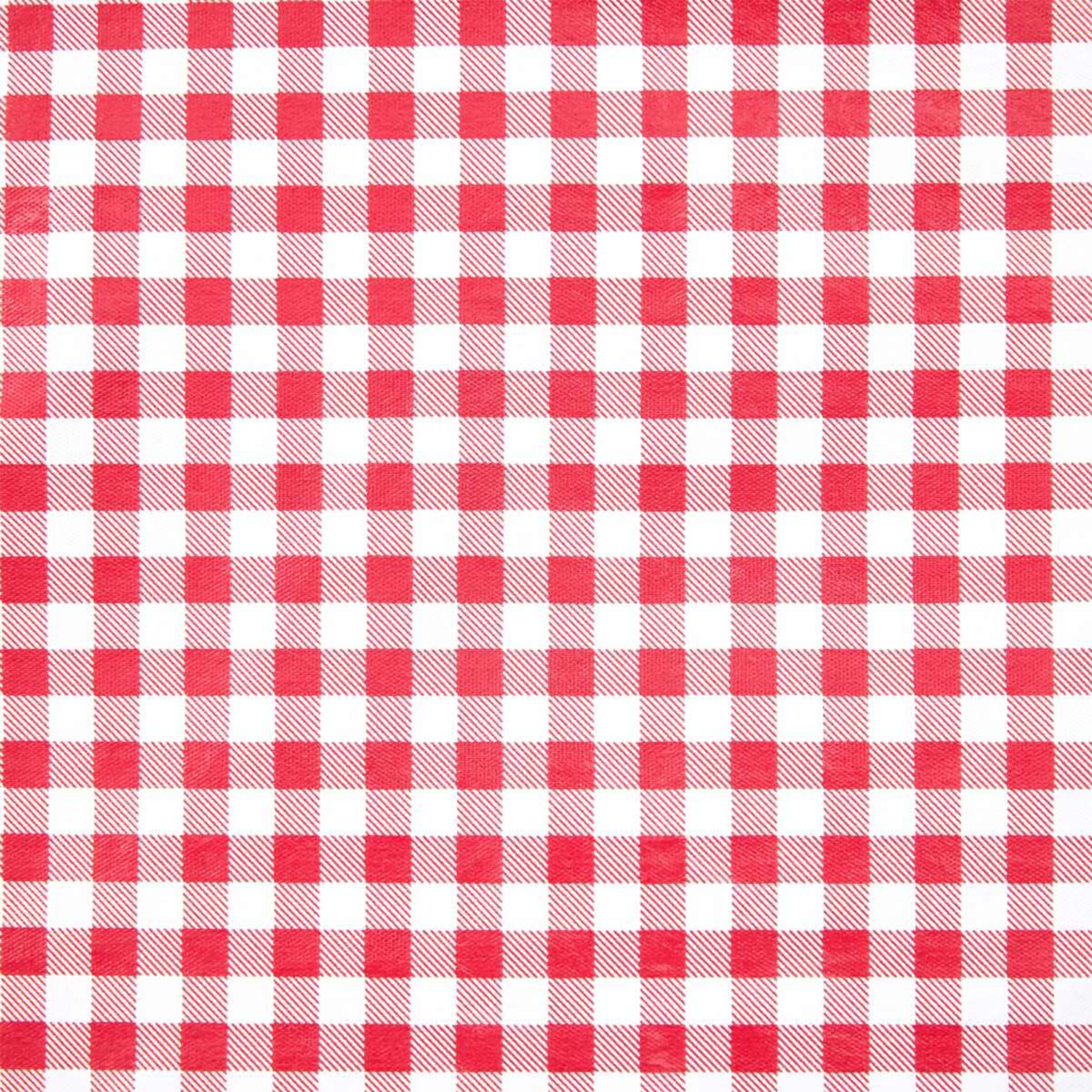 2 Reusable Red Gingham Tablecover, 2 of 3
