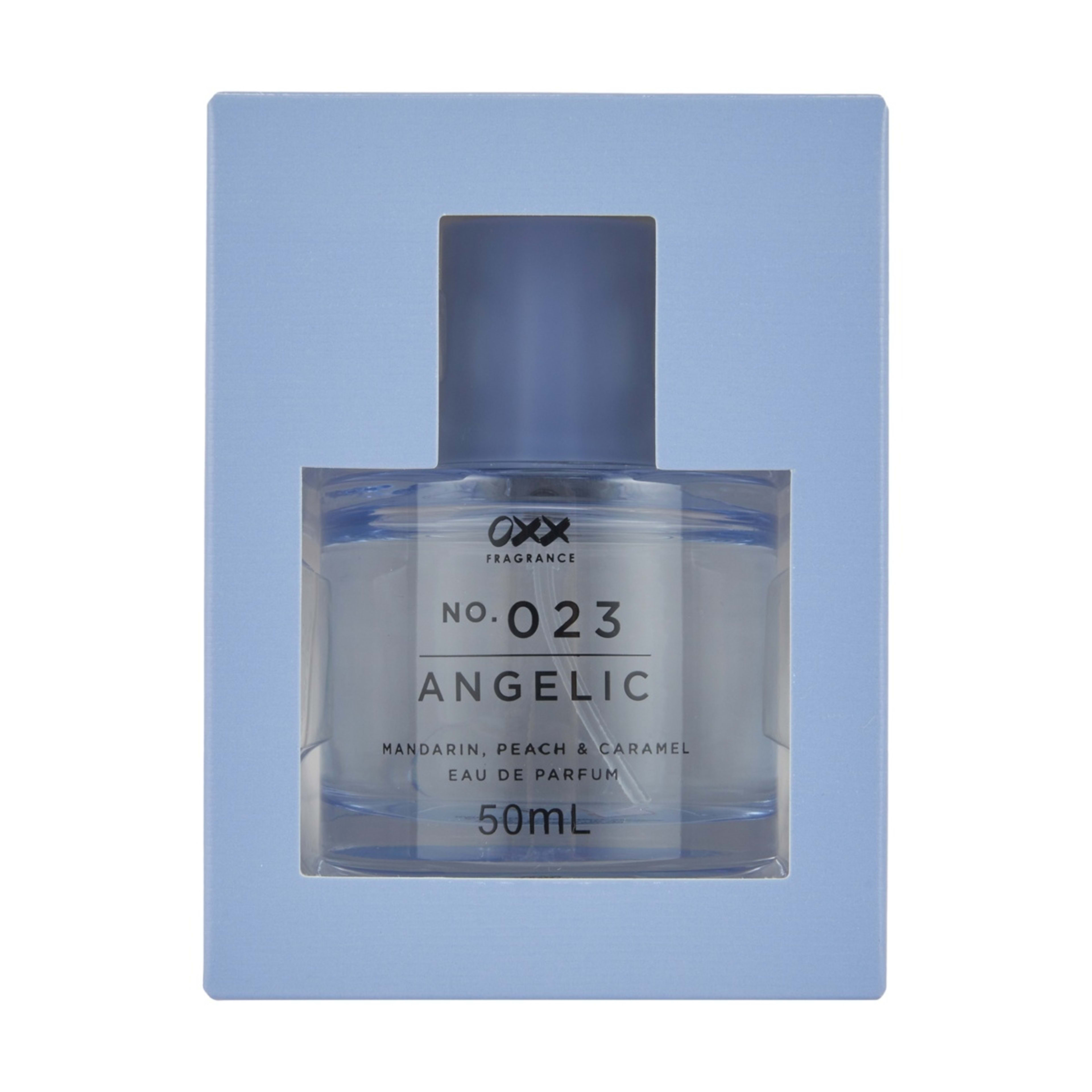 1 OXX Fragrance No. 023 Angelic Eau De Parfum 50ml - Mandarin, Peach and Caramel