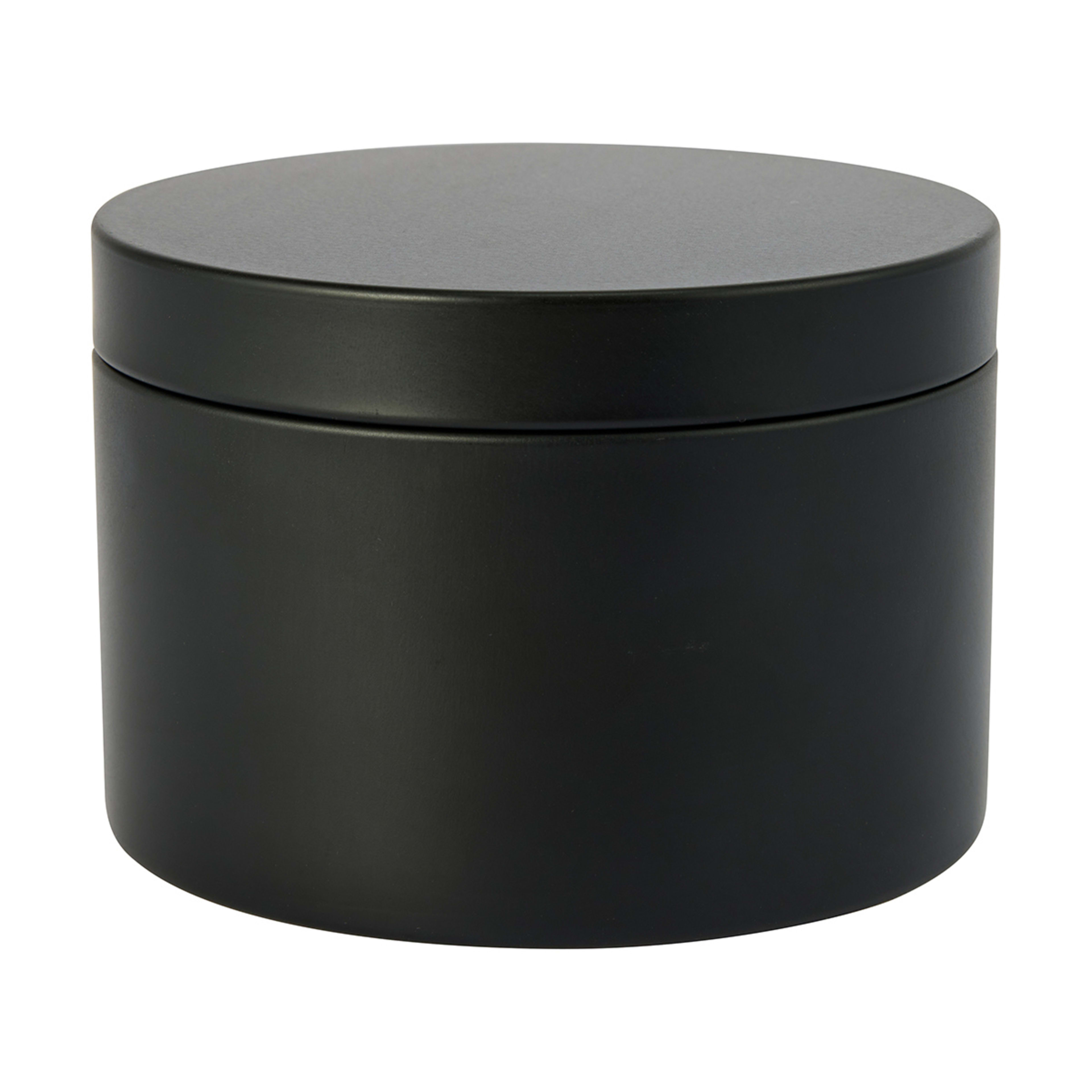 3 Pack Candle Tins Black Kmart